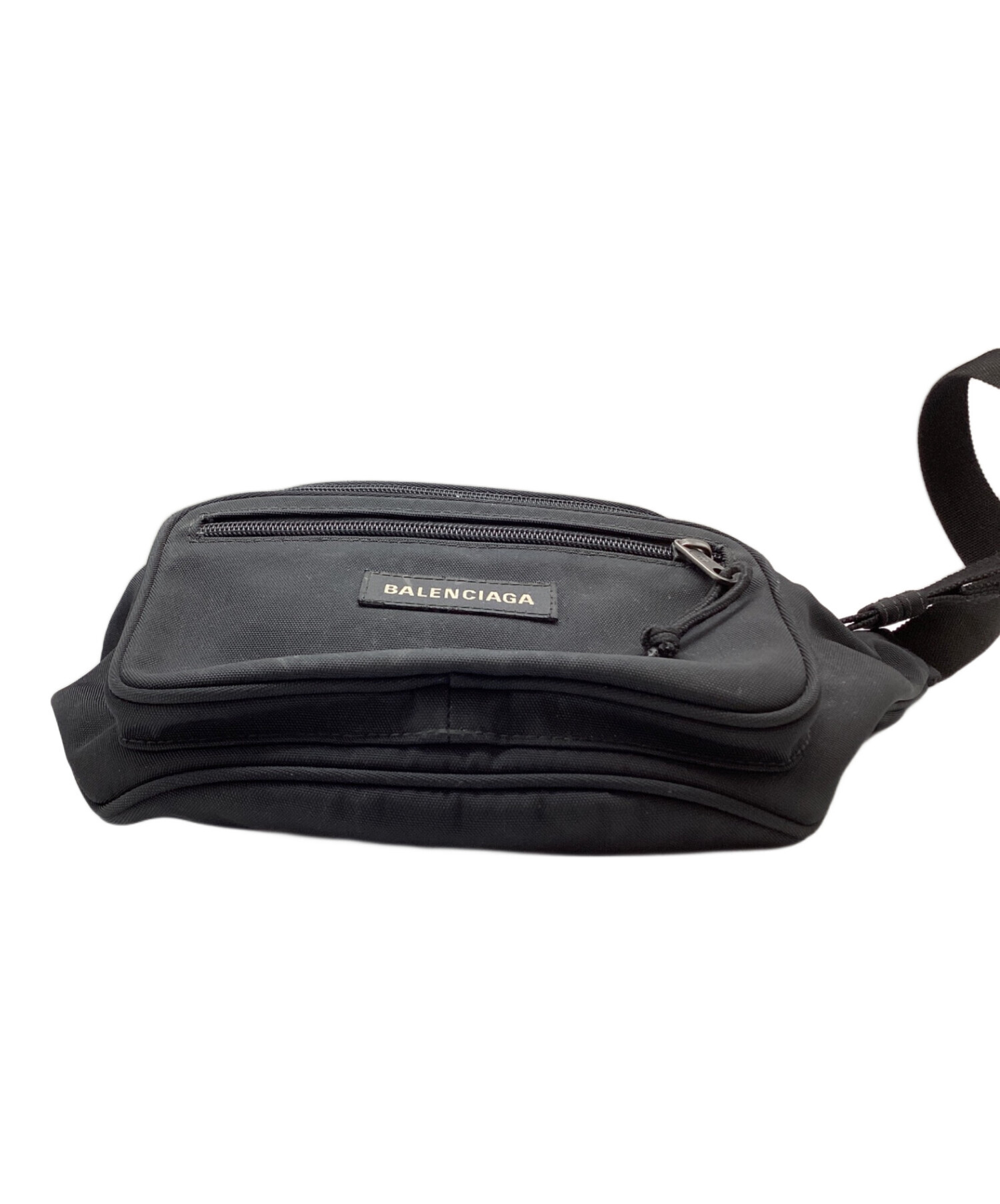 BALENCIAGA エクスプローラー ウエストバッグ 黒 中古・古着通販】BALENCIAGA (バレンシアガ) EXPLORER BELTPACK