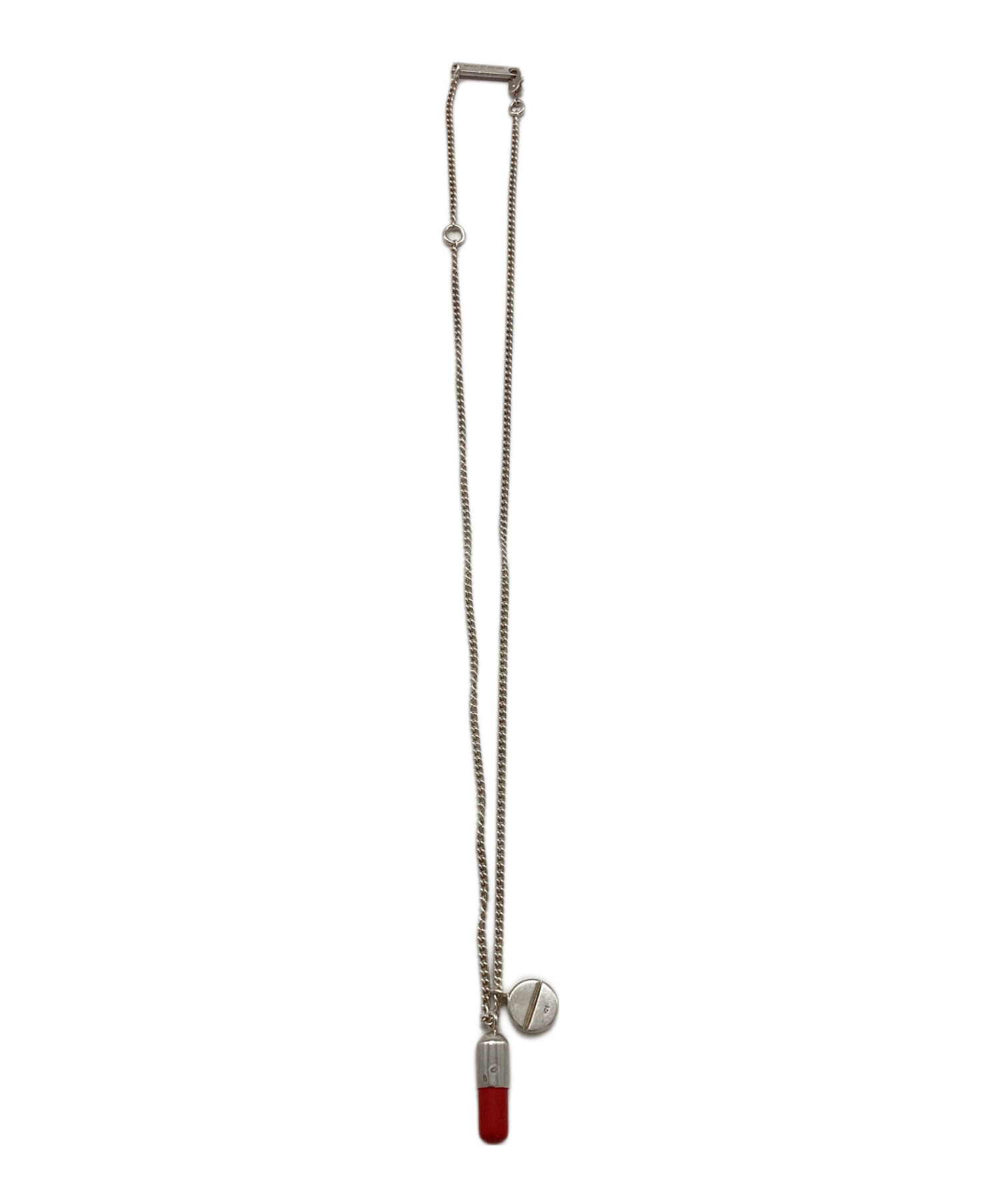 中古・古着通販】AMBUSH (アンブッシュ) PILL CHARM NECKLACE シルバー 