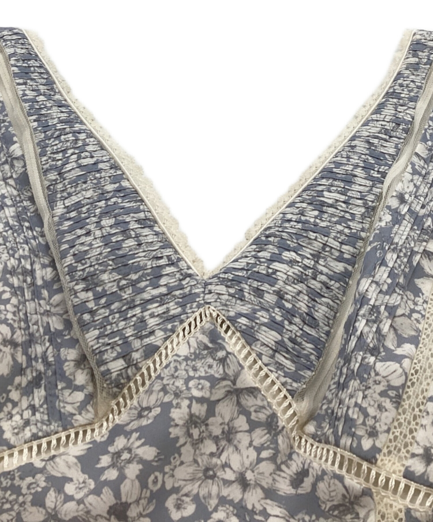 中古・古着通販】Her lip to (ハーリップトゥ) Lace Trimmed Floral 