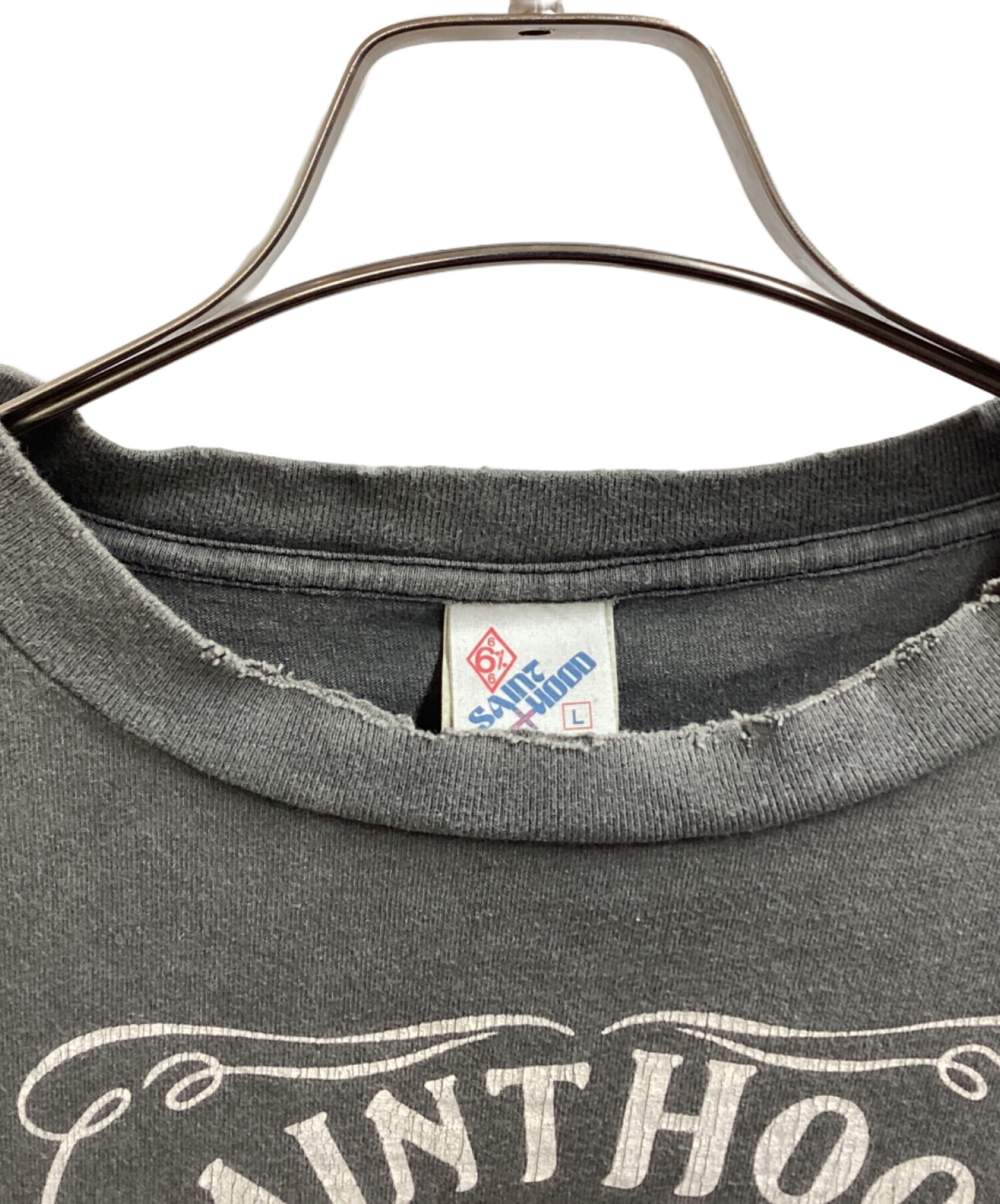 セントマイケル×ネイバーフッド SKULL BIKE TEE Tシャツ Lサイズ