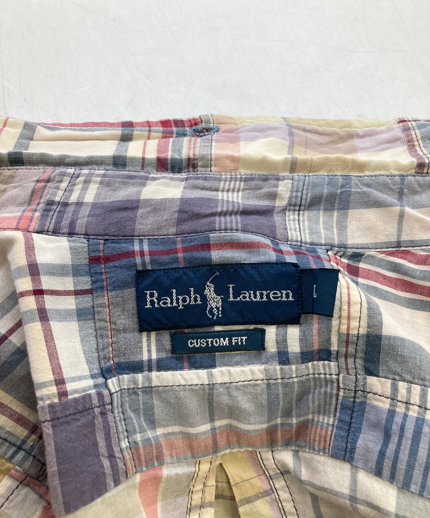 中古・古着通販】RALPH LAUREN (ラルフローレン) パッチワーク S/S