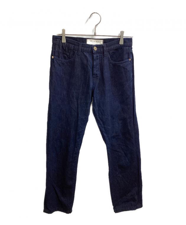 中古・古着通販】MARNI (マルニ) ベロアポケットデニムパンツ 中古・古着通販】MARNI (マルニ) ベロアポケットデニムパンツ