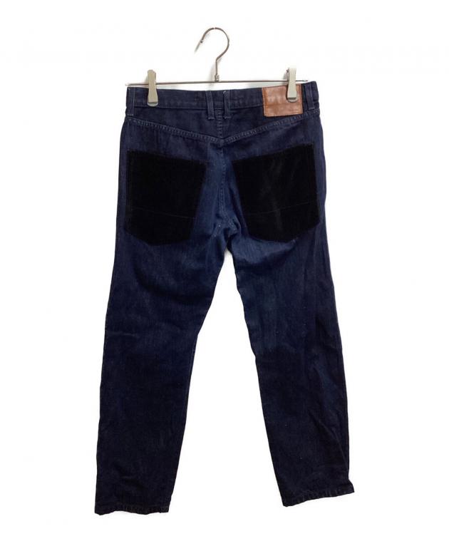 中古・古着通販】MARNI (マルニ) ベロアポケットデニムパンツ 中古・古着通販】MARNI (マルニ) ベロアポケットデニムパンツ