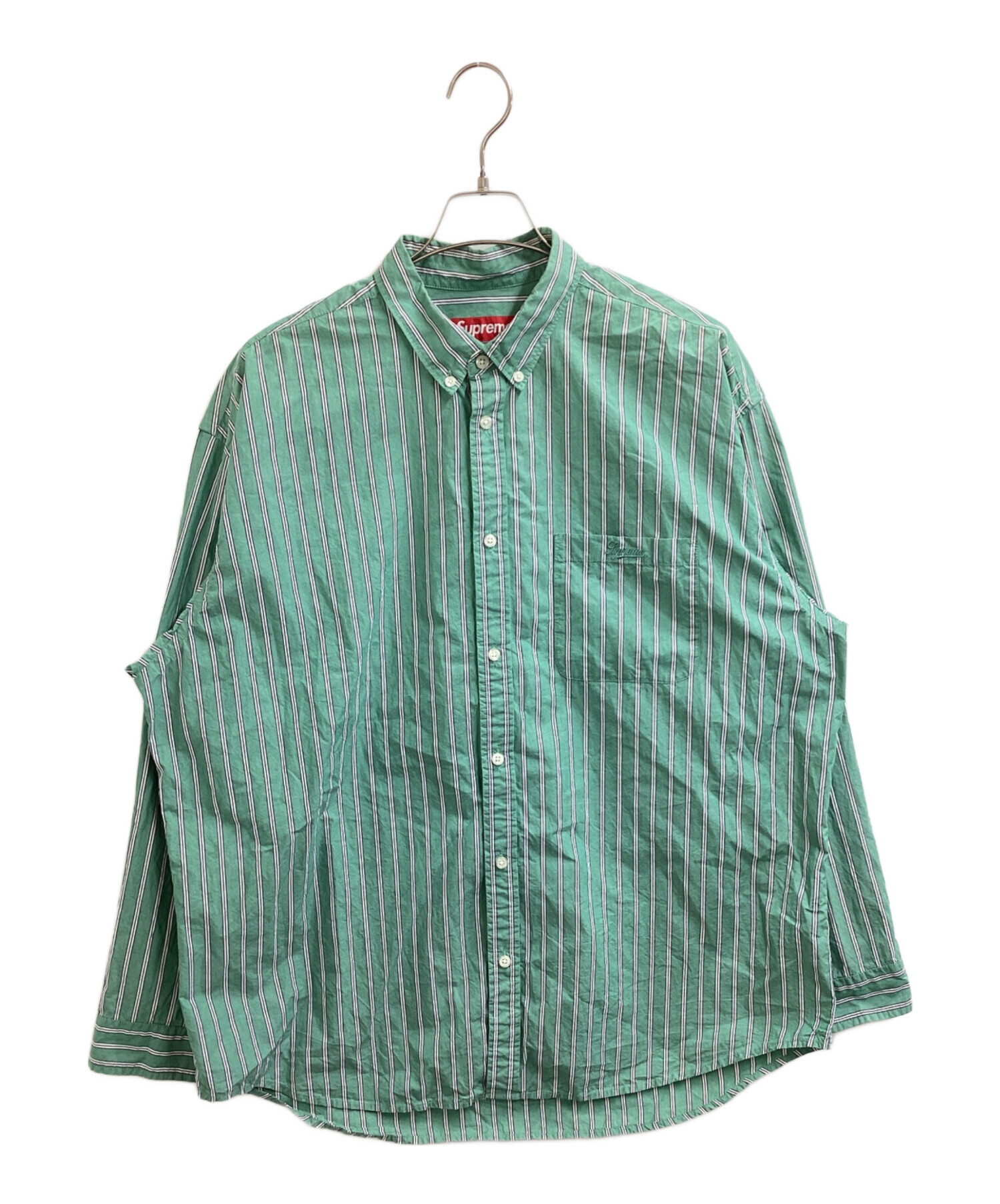 Supreme Loose Fit Stripe Shirt L 未使用 24 中古・古着通販】SUPREME (シュプリーム) Loose Fit Stripe Shirt