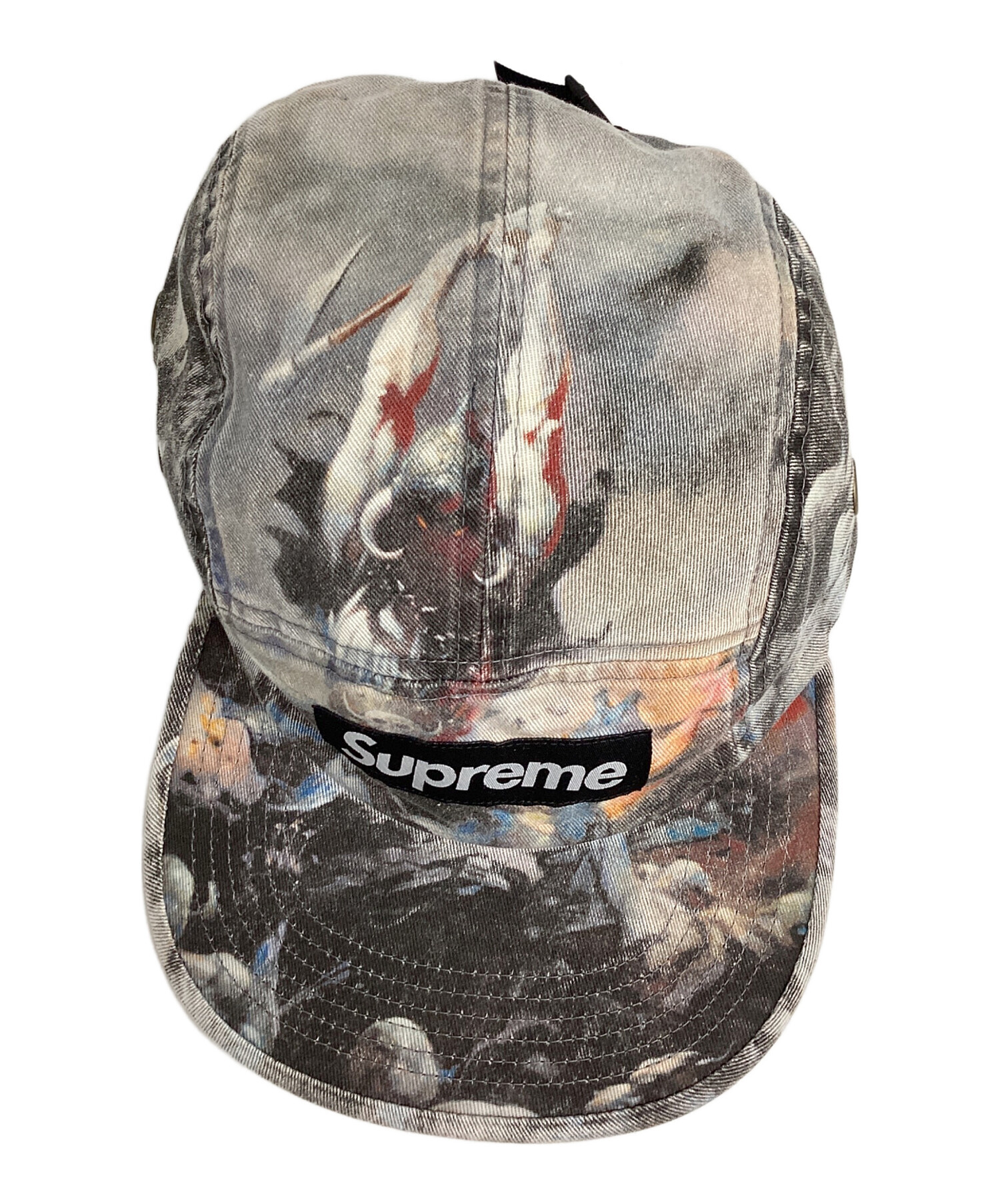 新品未使用コタケタケノリダメージ加工キャップシュプリームsupreme 