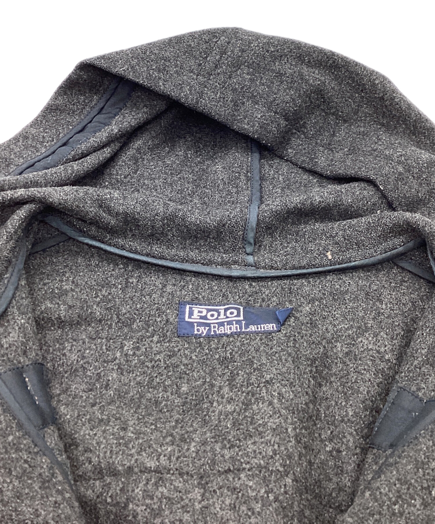 polo Ralph Laurenダッフルコート ダークグレー 中古・古着通販】POLO RALPH LAUREN (ポロ・ラルフローレン) ダッフル