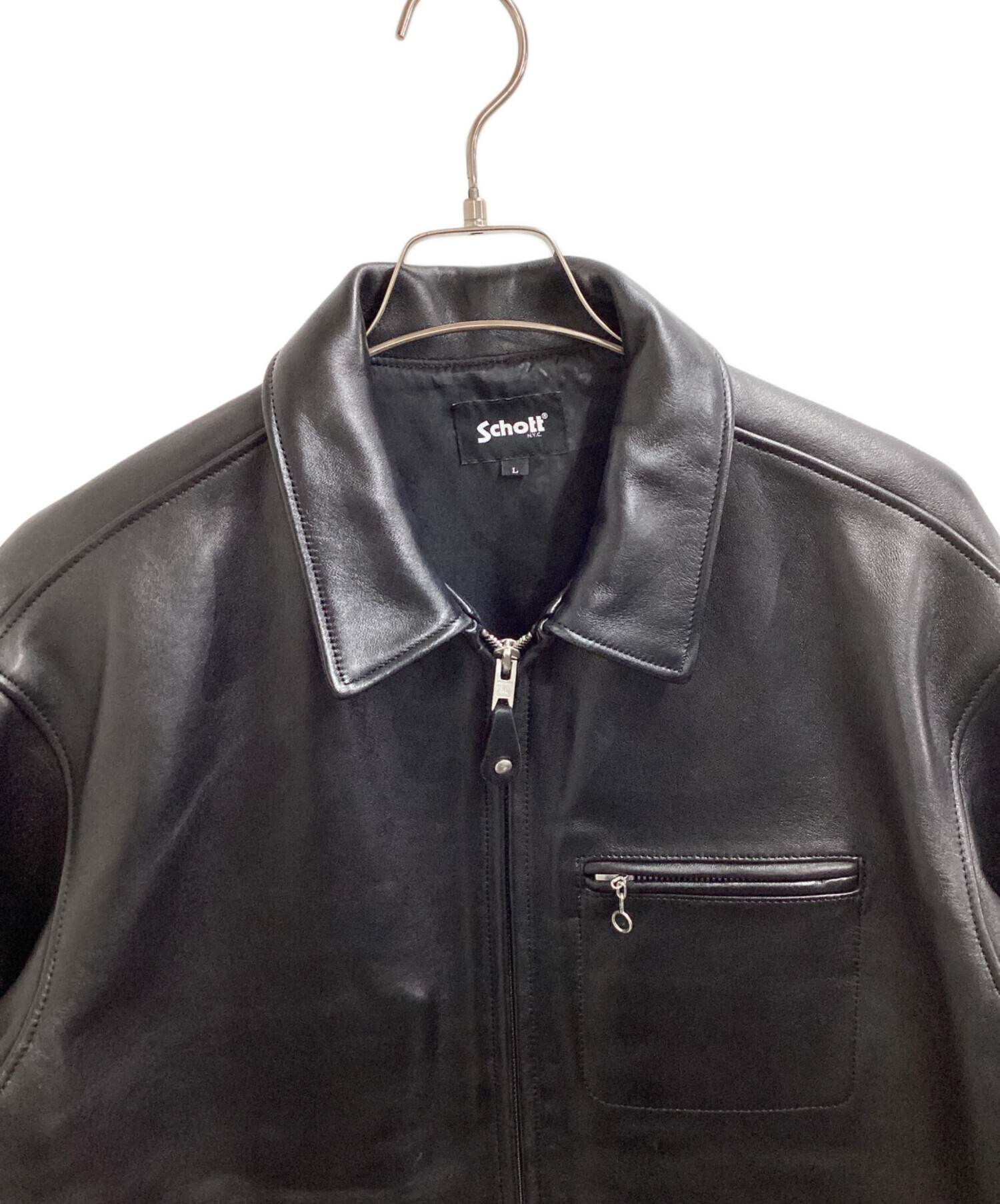 中古・古着通販】Schott (ショット) LEATHER TRACKER JACKET / 782 