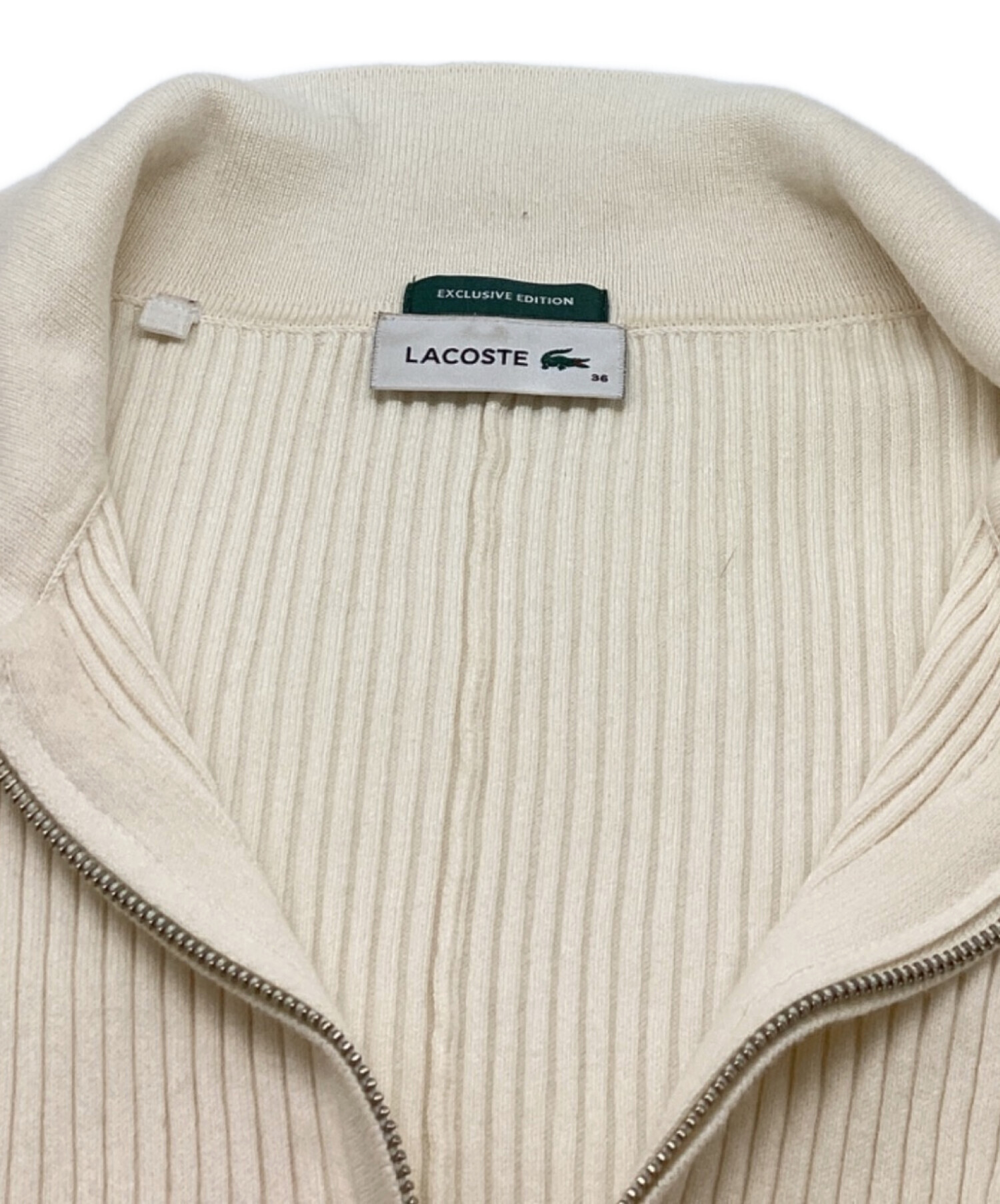 中古・古着通販】LACOSTE (ラコステ) ワンピース / EF016J アイボリー 
