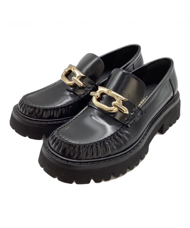 中古・古着通販】Ferragamo (フェラガモ) INGRID ガンチーニ レザー 