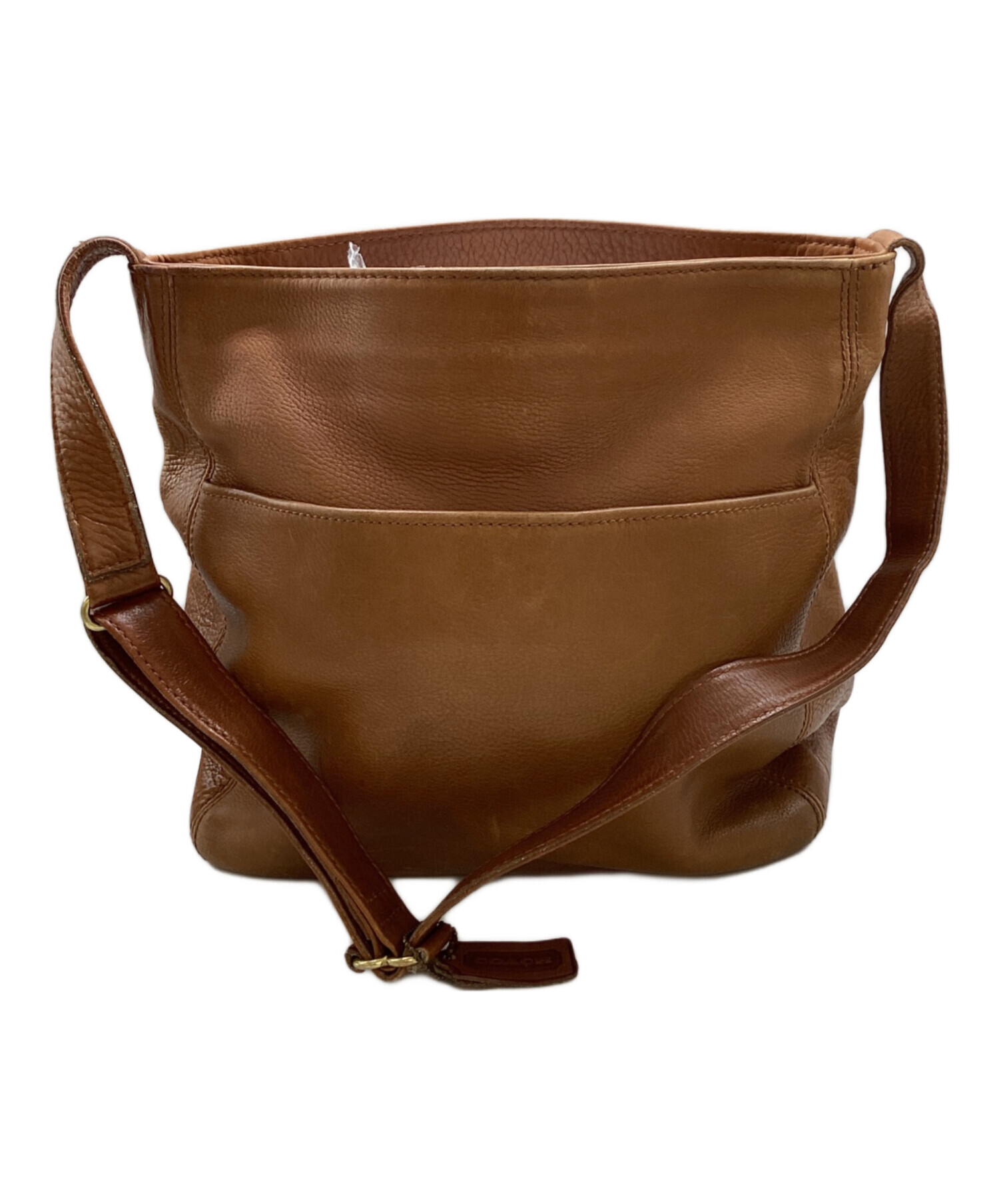 希少 OLD COACH ブラウンレザー　ショルダーバッグ オールドコーチ 中古・古着通販】COACH (コーチ) ショルダーバッグ / 4920 / OLD COACH