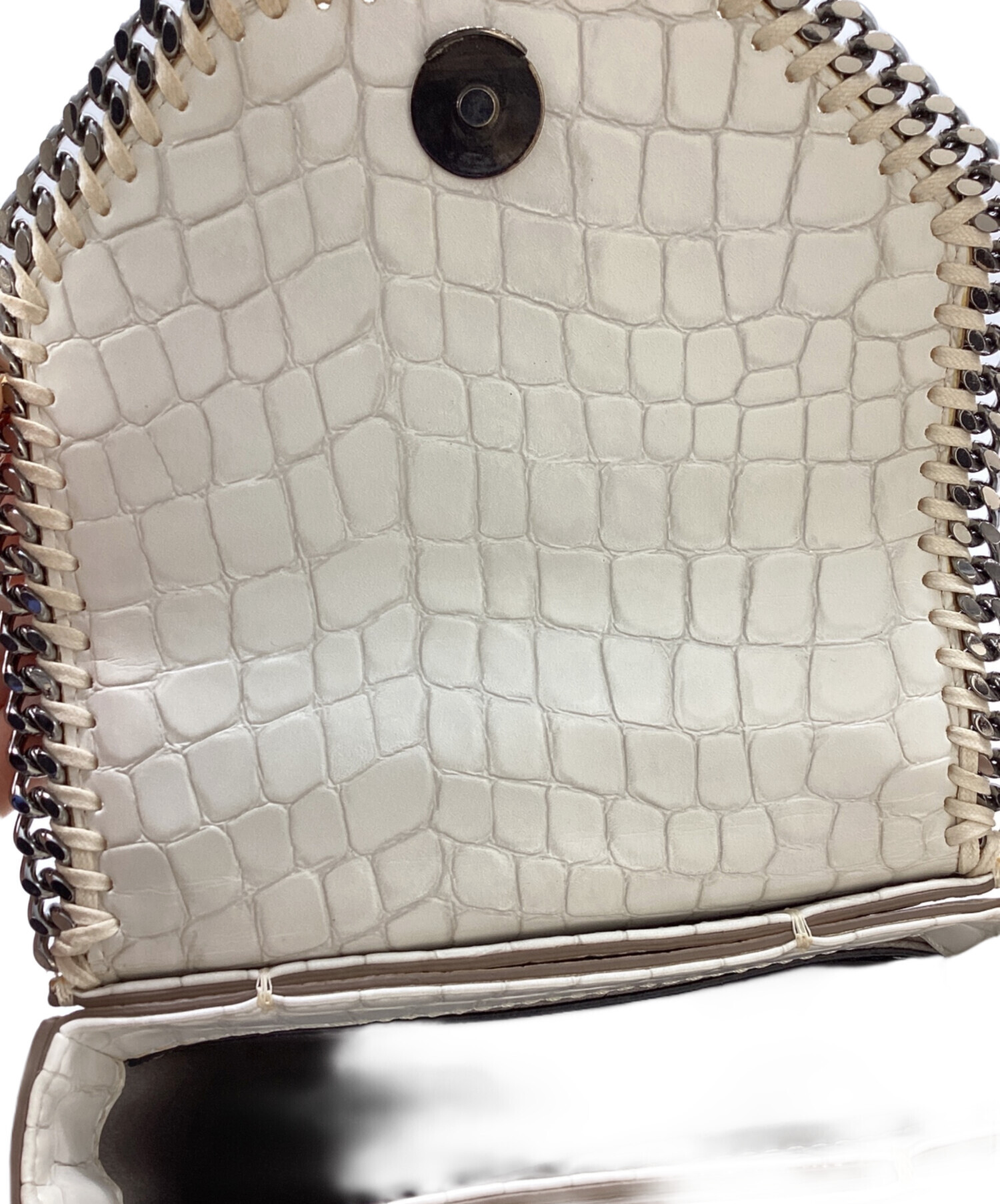 ステラマッカートニー ショルダーバッグ ポリウレタン 700237 WP0085 ホワイト レディース Stella McCartney  中古 中古・古着通販】STELLA McCARTNEY (ステラマッカートニー) ファベラ