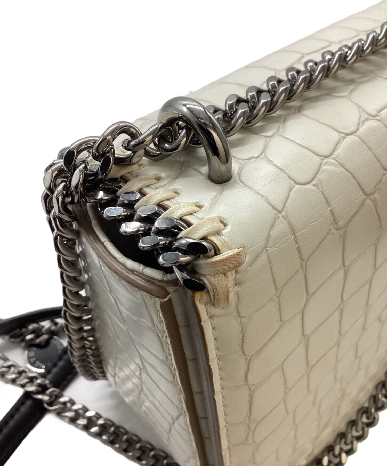 STELLA McCARTNEY ショルダーバッグ  ベージュ 【古着】【中古】【送料無料】 Stella McCartney - STELLA McCARTNEY ショルダーバッグ ベージュ