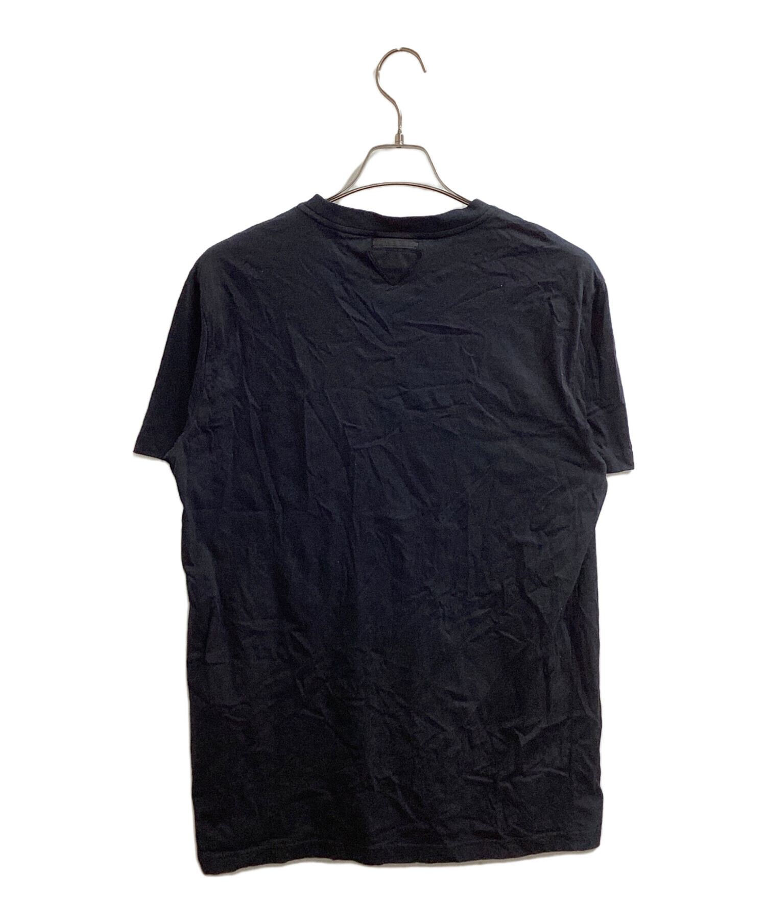 中古・古着通販】PRADA (プラダ) クルーネックパックTシャツ ブラック 