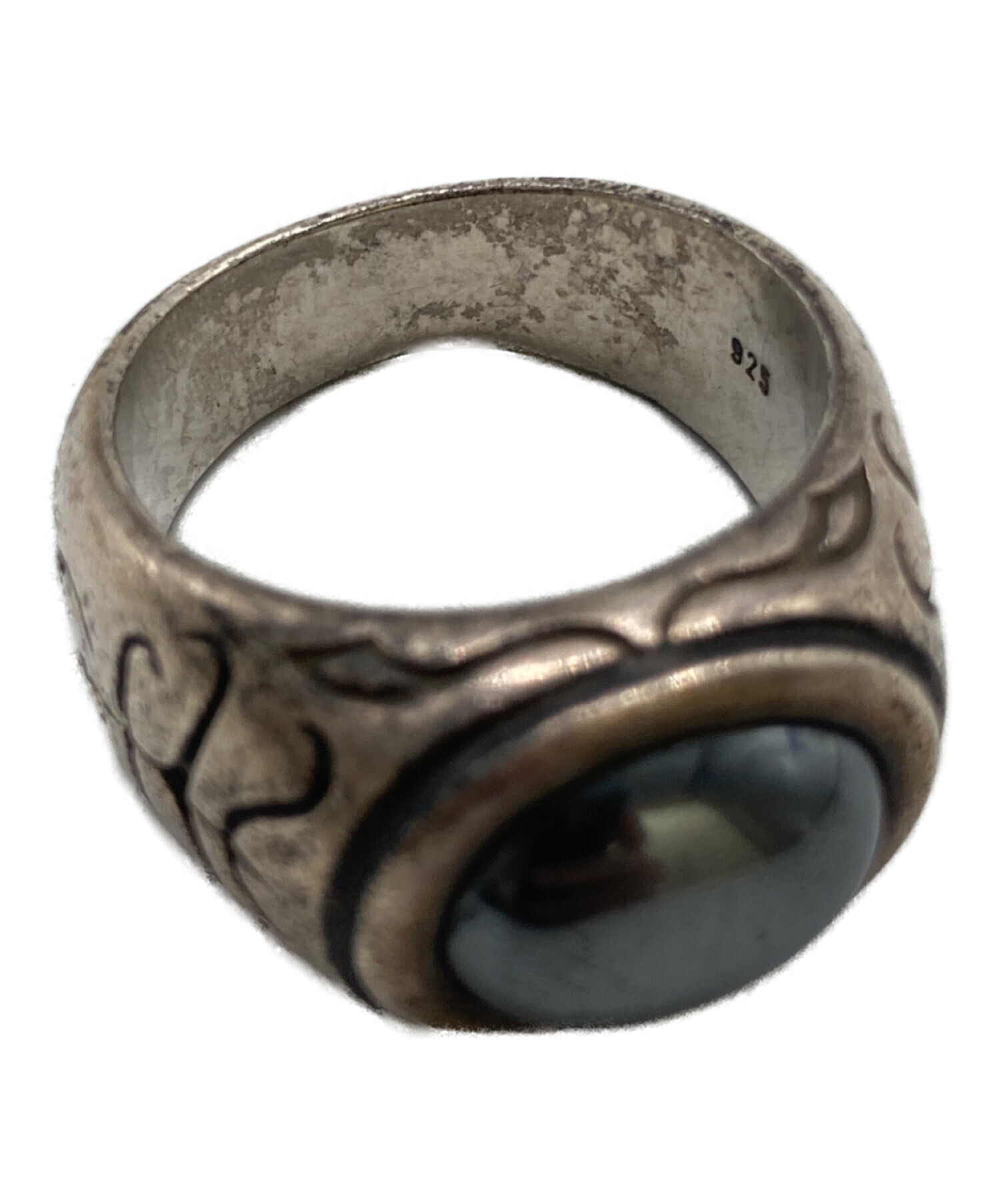 中古・古着通販】USED (ユーズド) SILVER925 USED STONE RING 