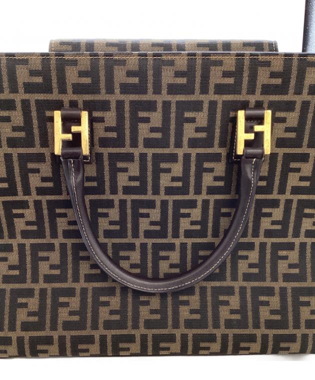 FENDI フェンディ　【ズッカ柄】 中古・古着通販】FENDI (フェンディ) ズッカ柄トートバッグ / 19 15095