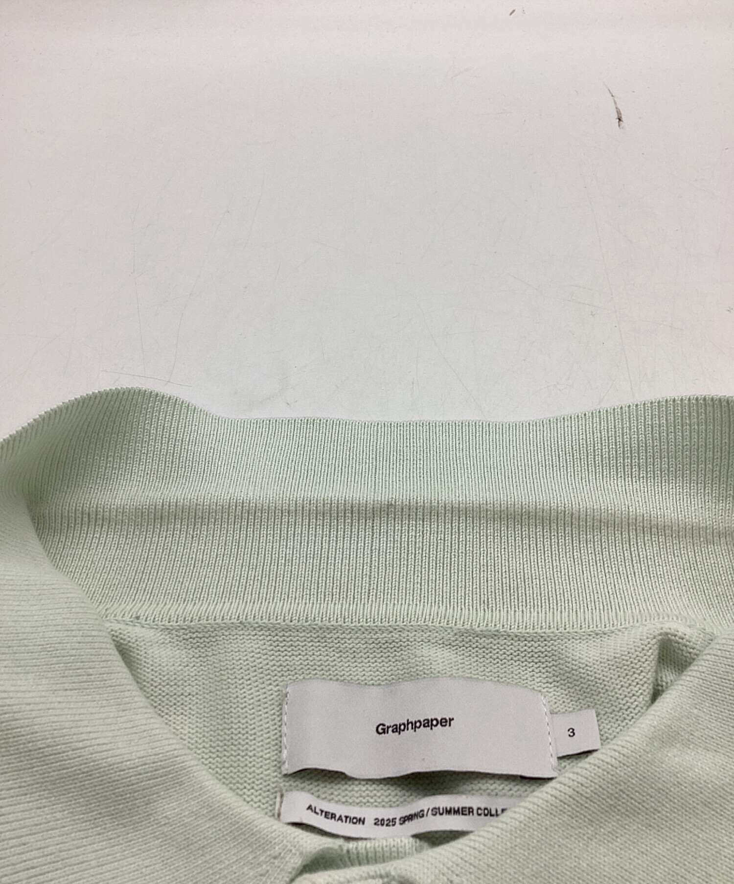 中古・古着通販】Graphpaper (グラフペーパー) Suvin High Gauge Knit