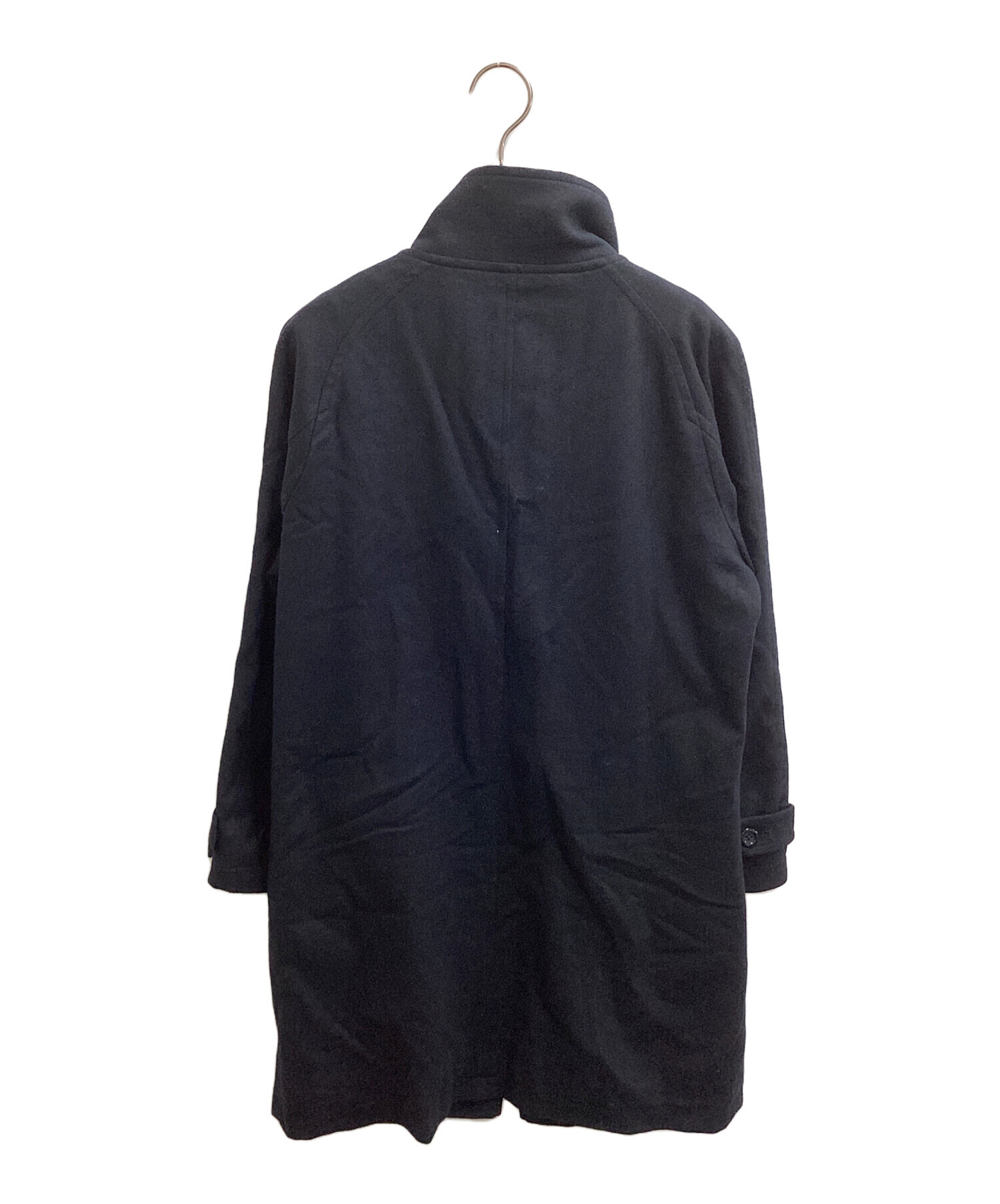 FRED PERRY フレッドペリー コート ネイビー　アウター　紺　春コート 中古・古着通販】FRED PERRY (フレッドペリー) ジップアップコート