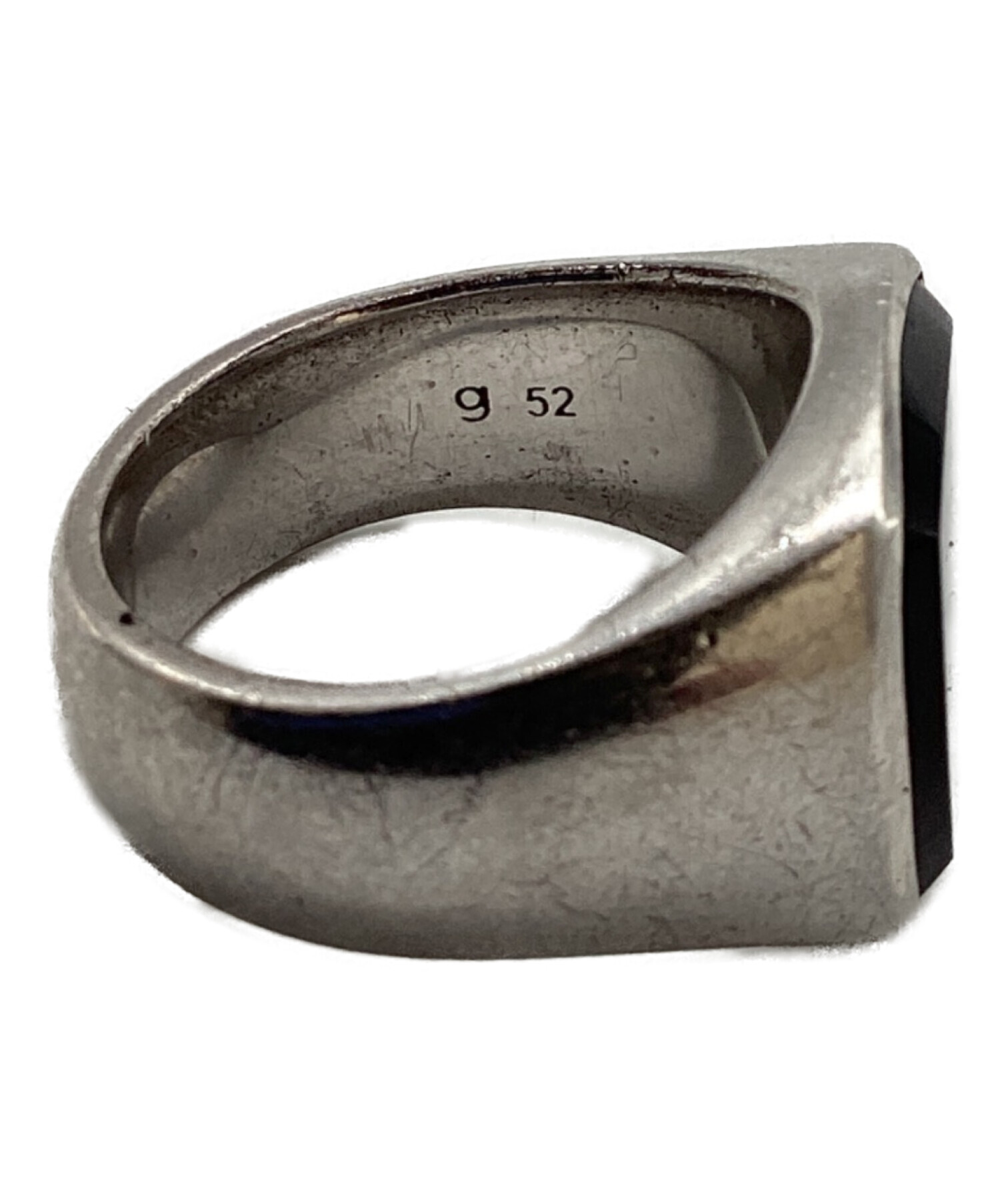 TOMWOOD／SV925／11号／キズ多 中古・古着通販】TOM WOOD (トムウッド) Kay Ring Polished Onyx