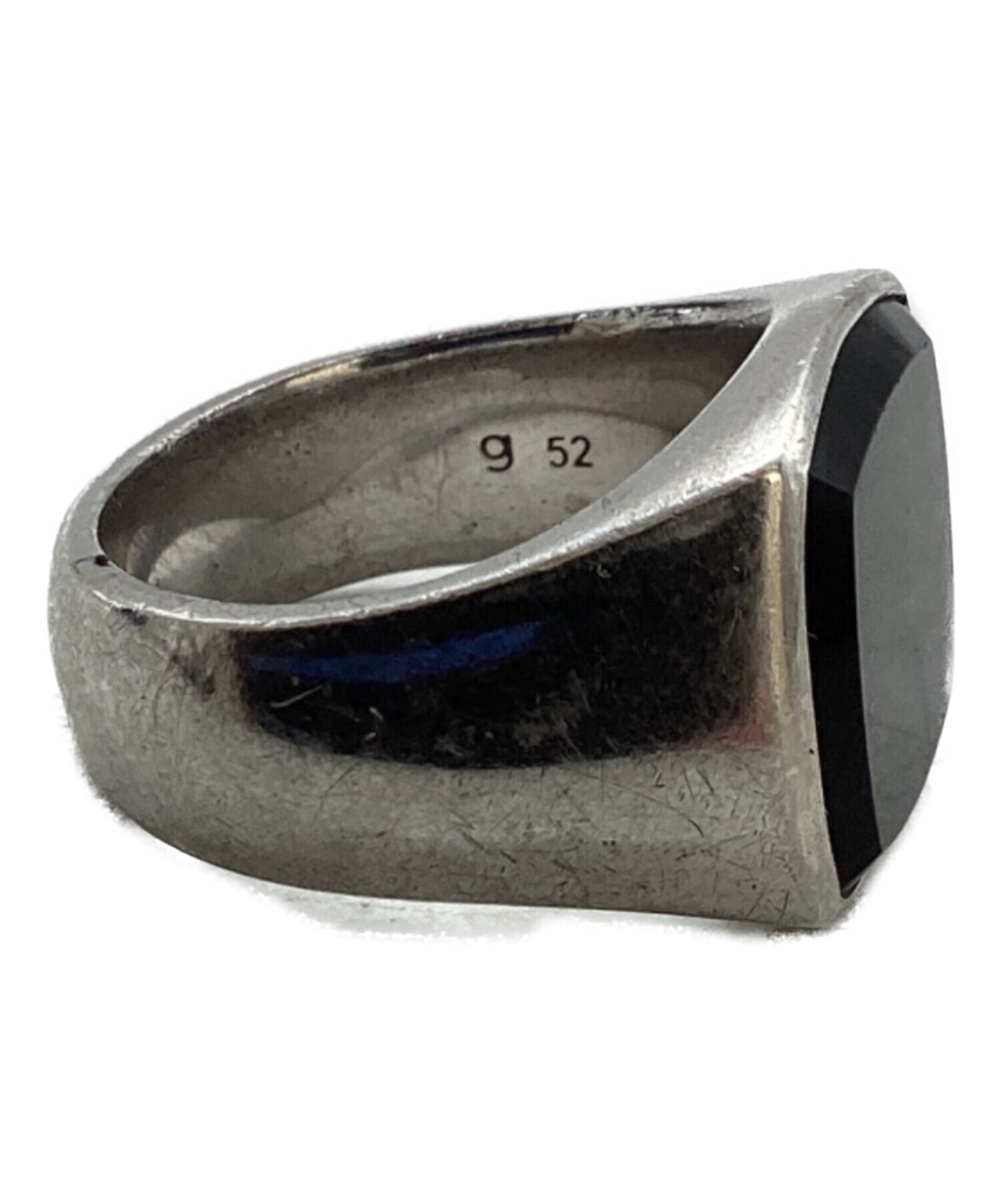 中古・古着通販】TOM WOOD (トムウッド) Kay Ring Polished Onyx