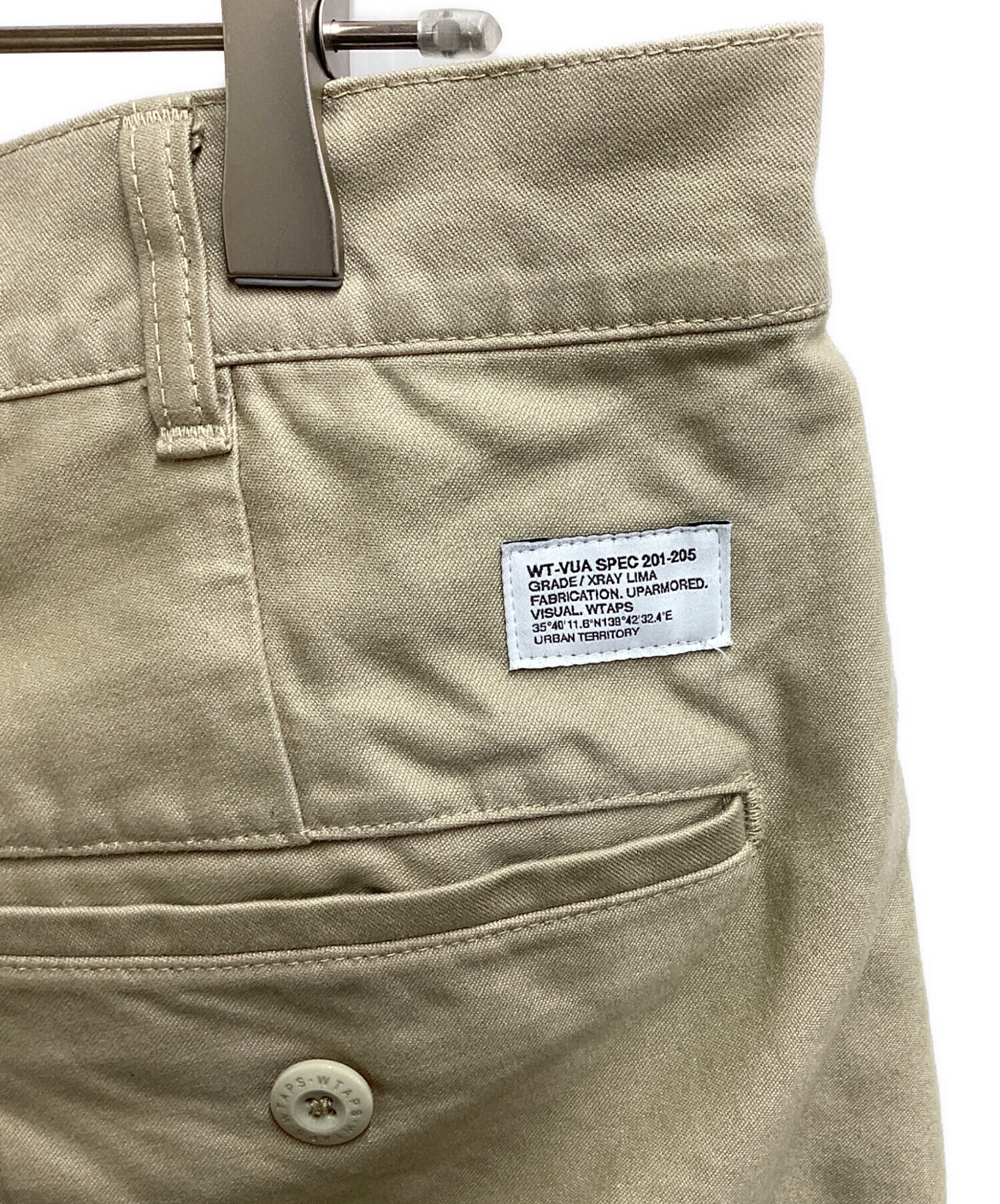 パンツ wtaps 25AW COTTON BACKSATIN BEIGE LARGE wtaps 25AW COTTON BACKSATIN BEIGE LARGE 【公式通販】