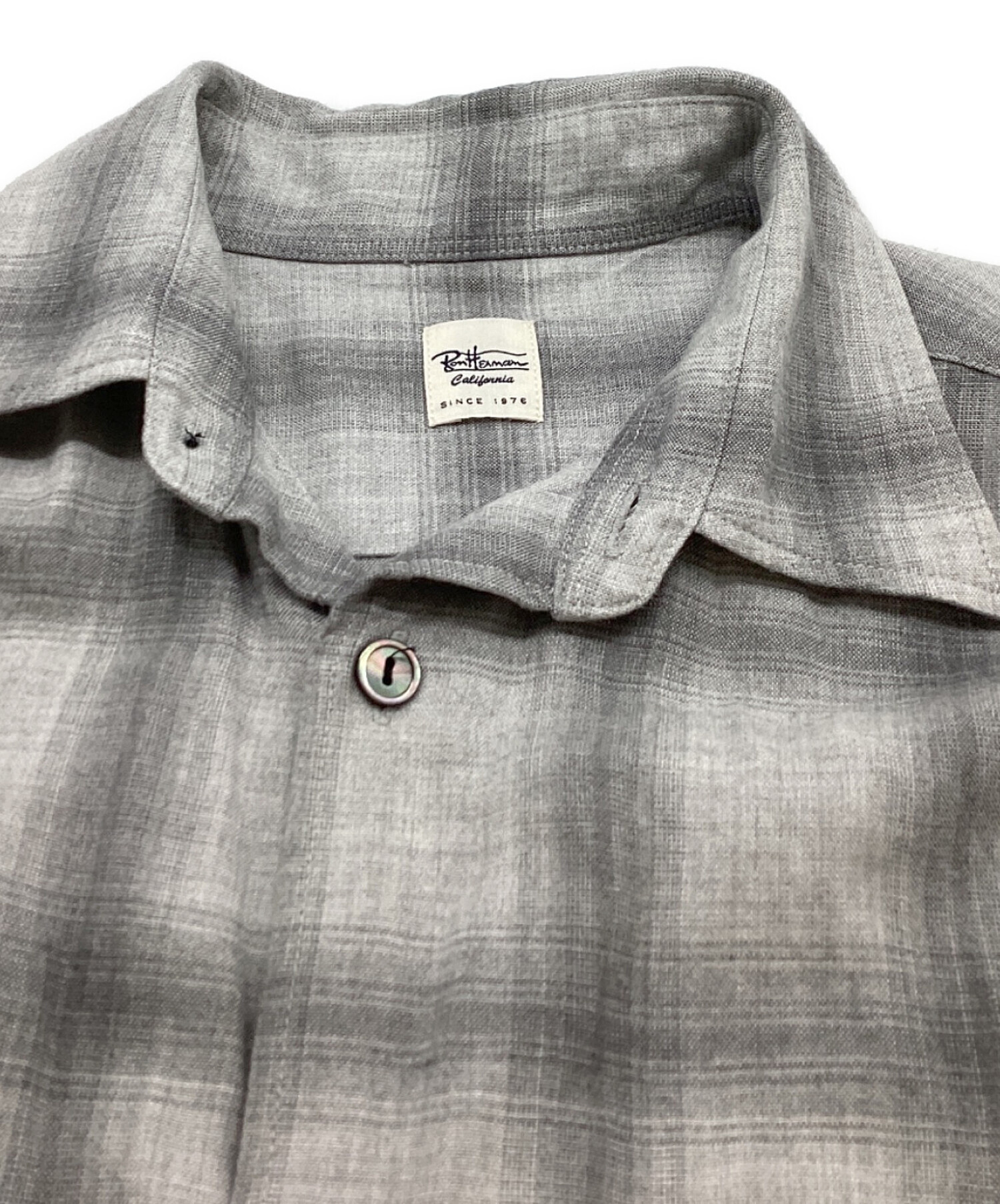 中古・古着通販】Ron Herman (ロンハーマン) Brushed Plaid Work Shirt