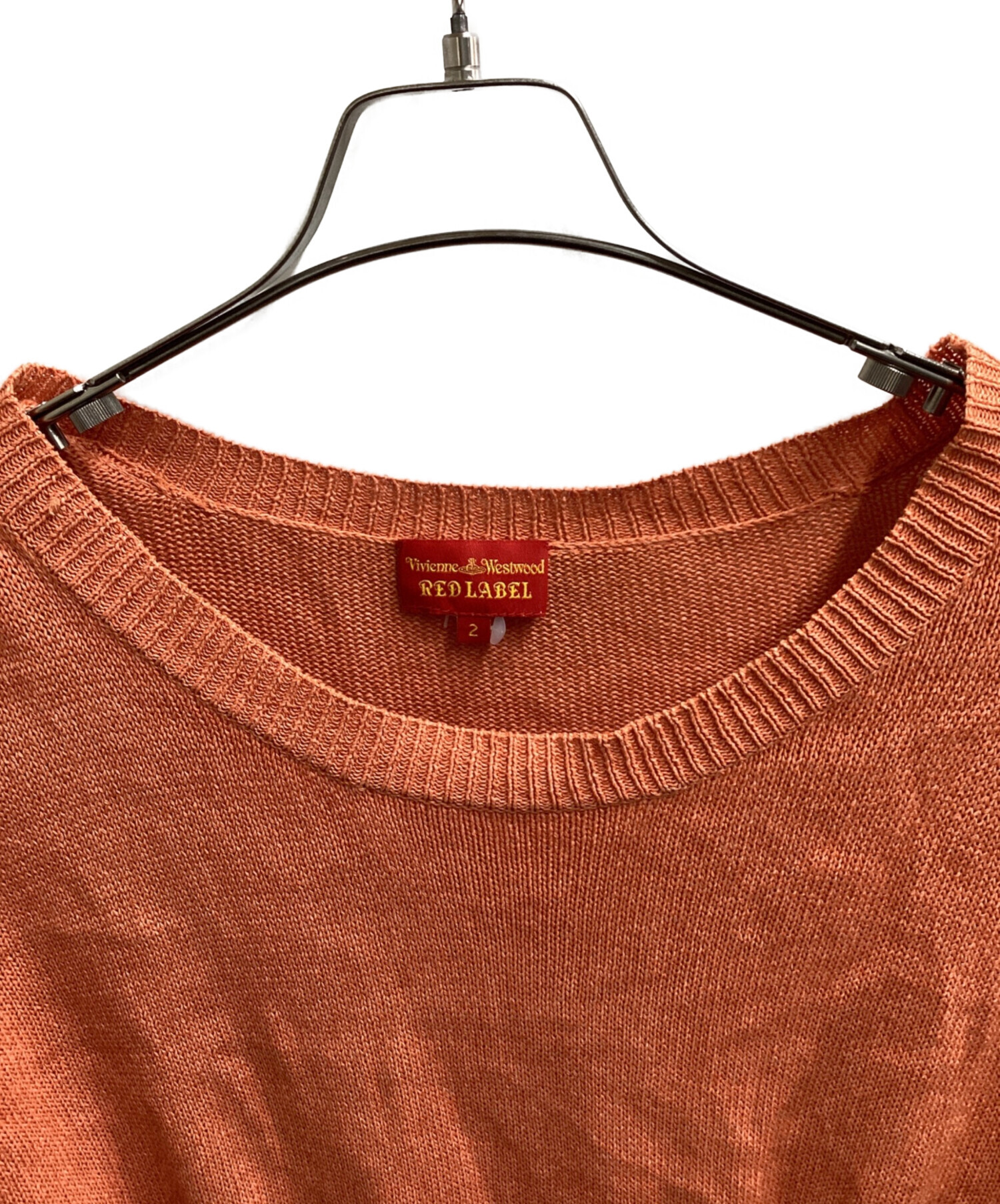 ヴィヴィアンウエストウッドレッドレーベル　総柄コットンニット　サイズ2 中古・古着通販】Vivienne Westwood RED LABEL (ヴィヴィアンウエスト