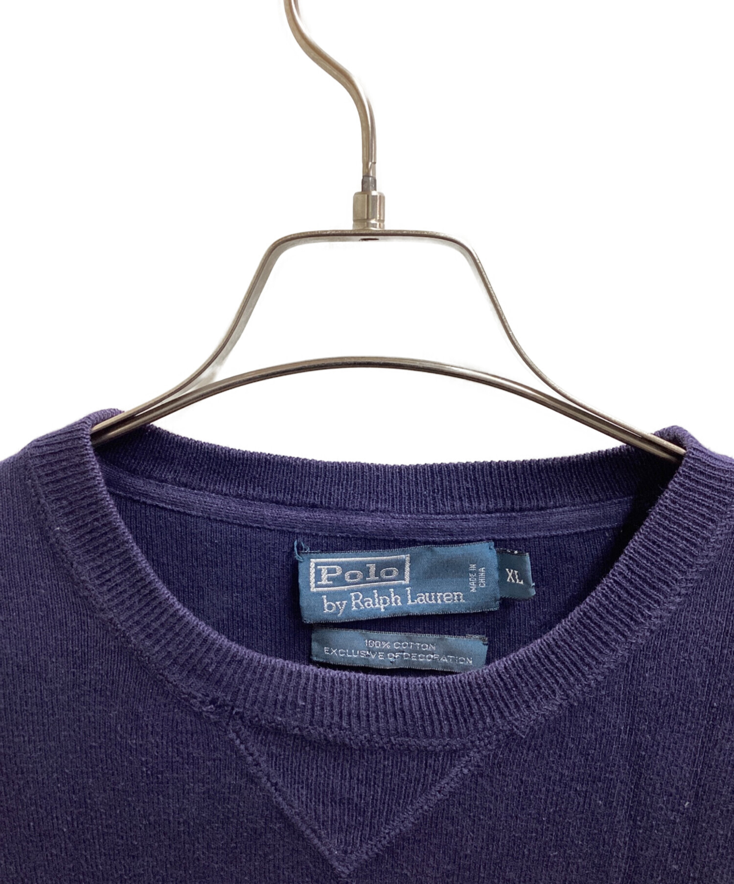 中古・古着通販】POLO RALPH LAUREN (ポロ・ラルフローレン) クルー 