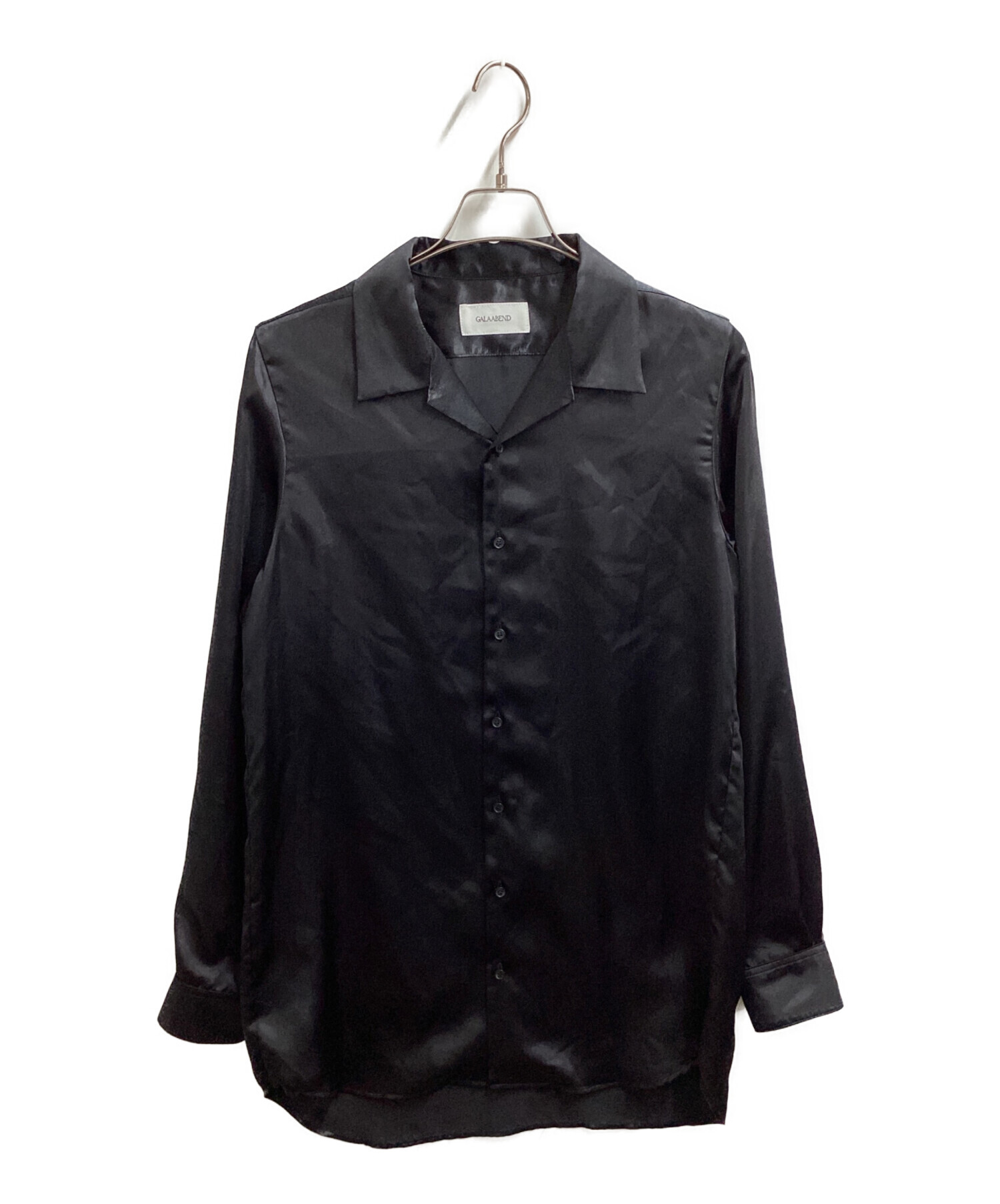 中古・古着通販】GALAABEND (ガラアーベント) サテンオープンカラー
