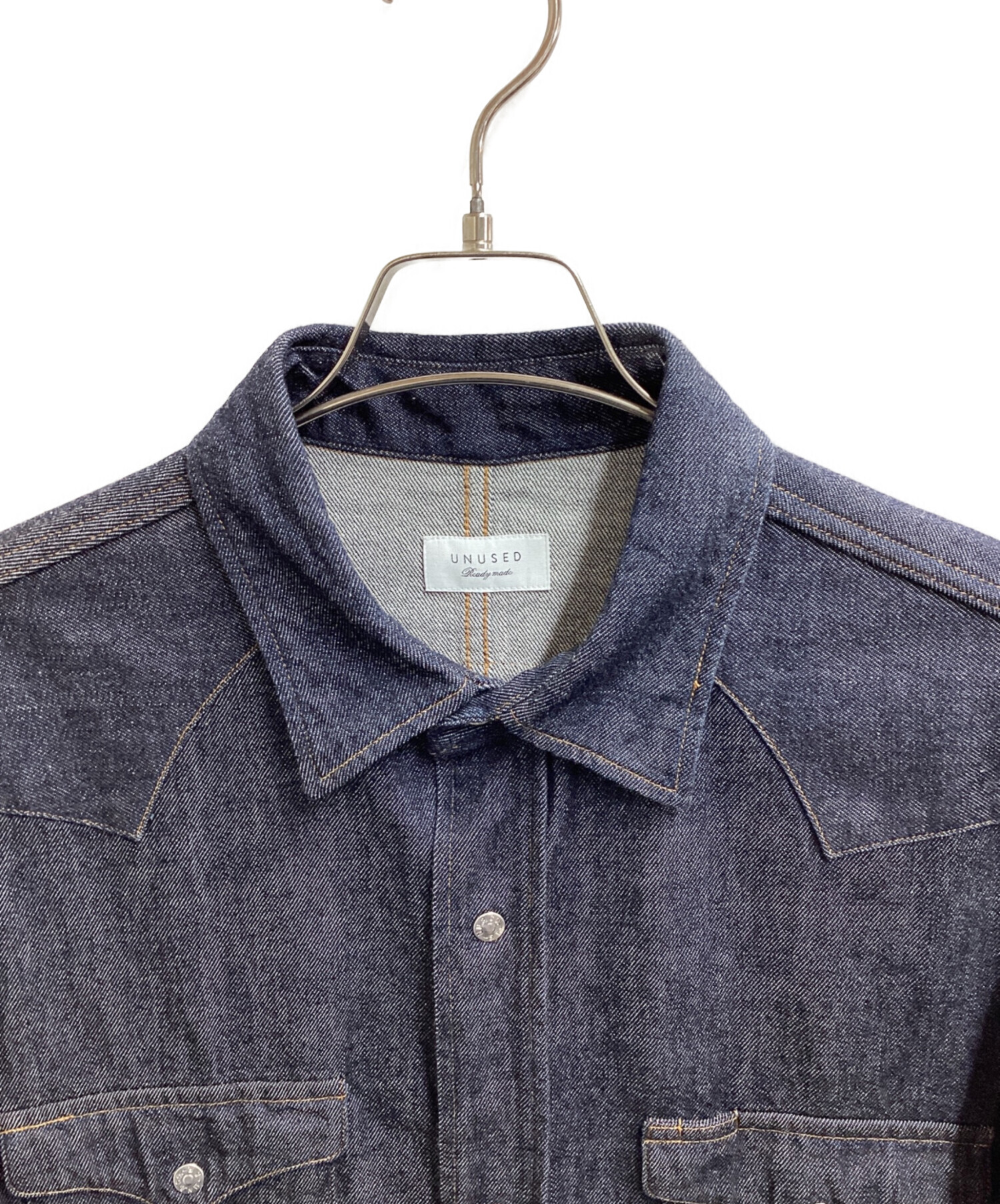 中古・古着通販】UNUSED (アンユーズド) Denim Western Shirt / US2559