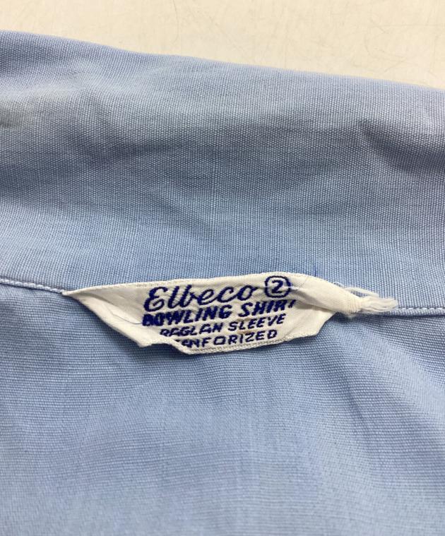 中古・古着通販】elbeco (エルベコ) ラグランボーリングシャツ / マチ