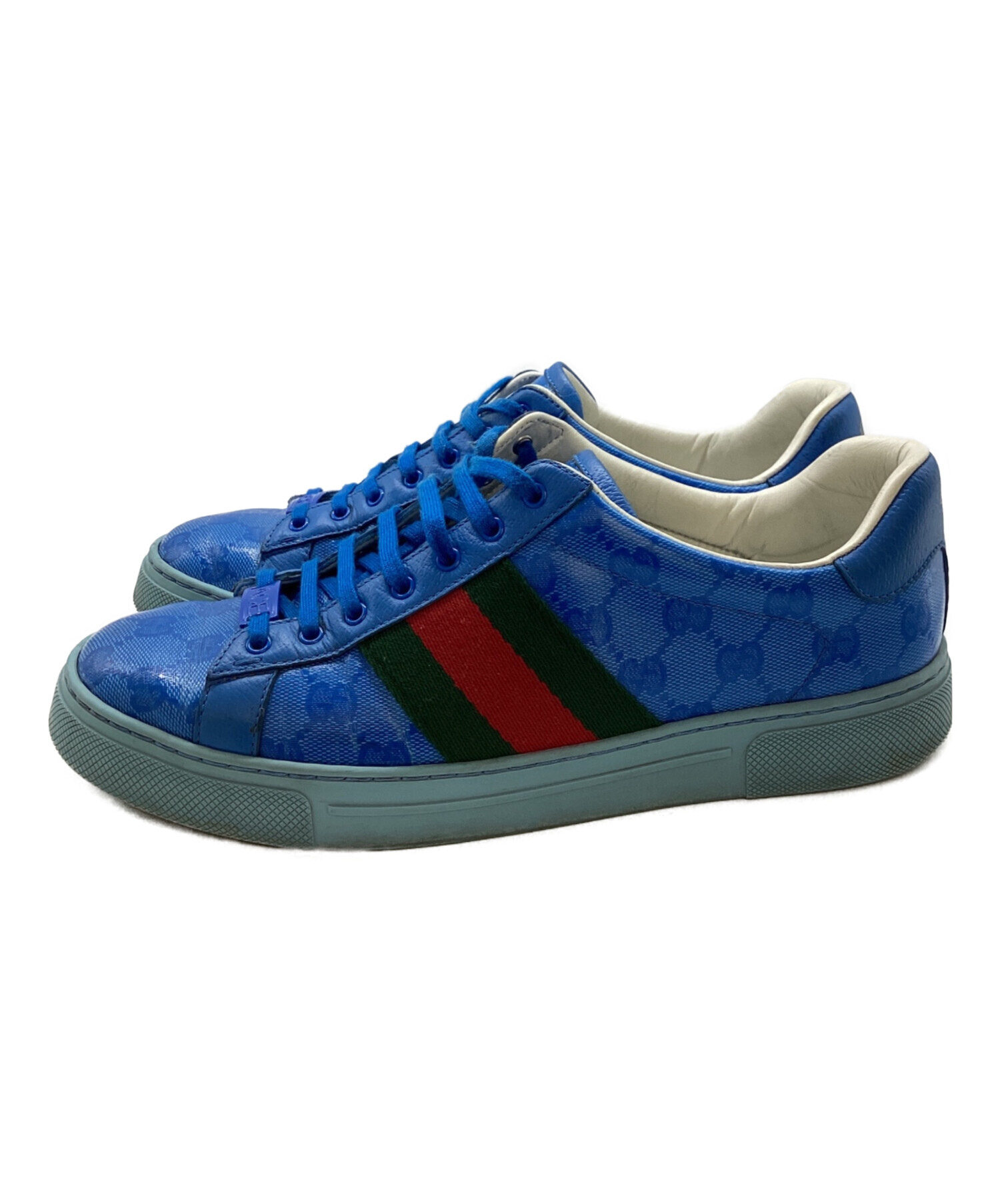 中古・古着通販】GUCCI (グッチ) GGクリスタル エース スニーカー