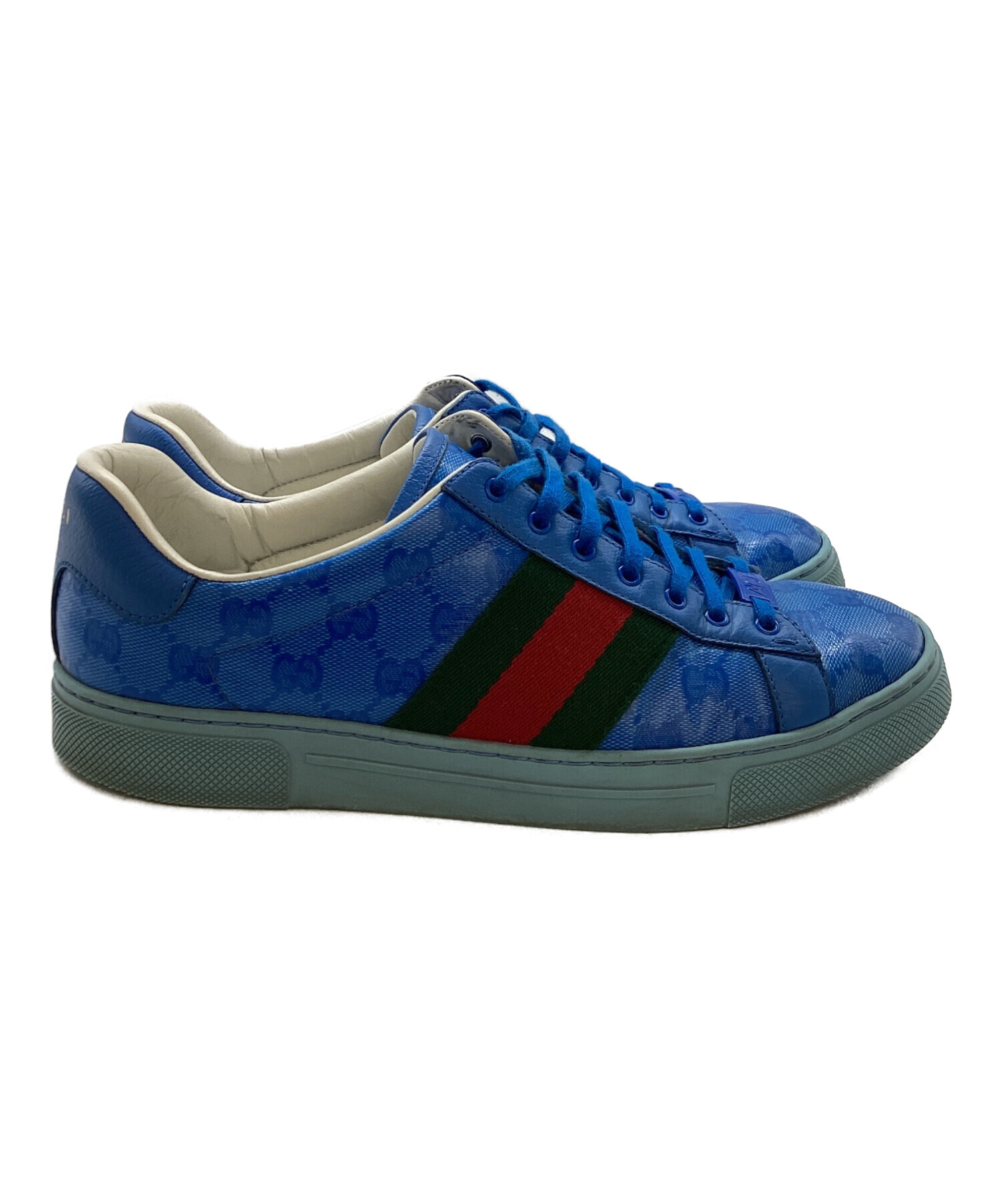 中古・古着通販】GUCCI (グッチ) GGクリスタル エース スニーカー