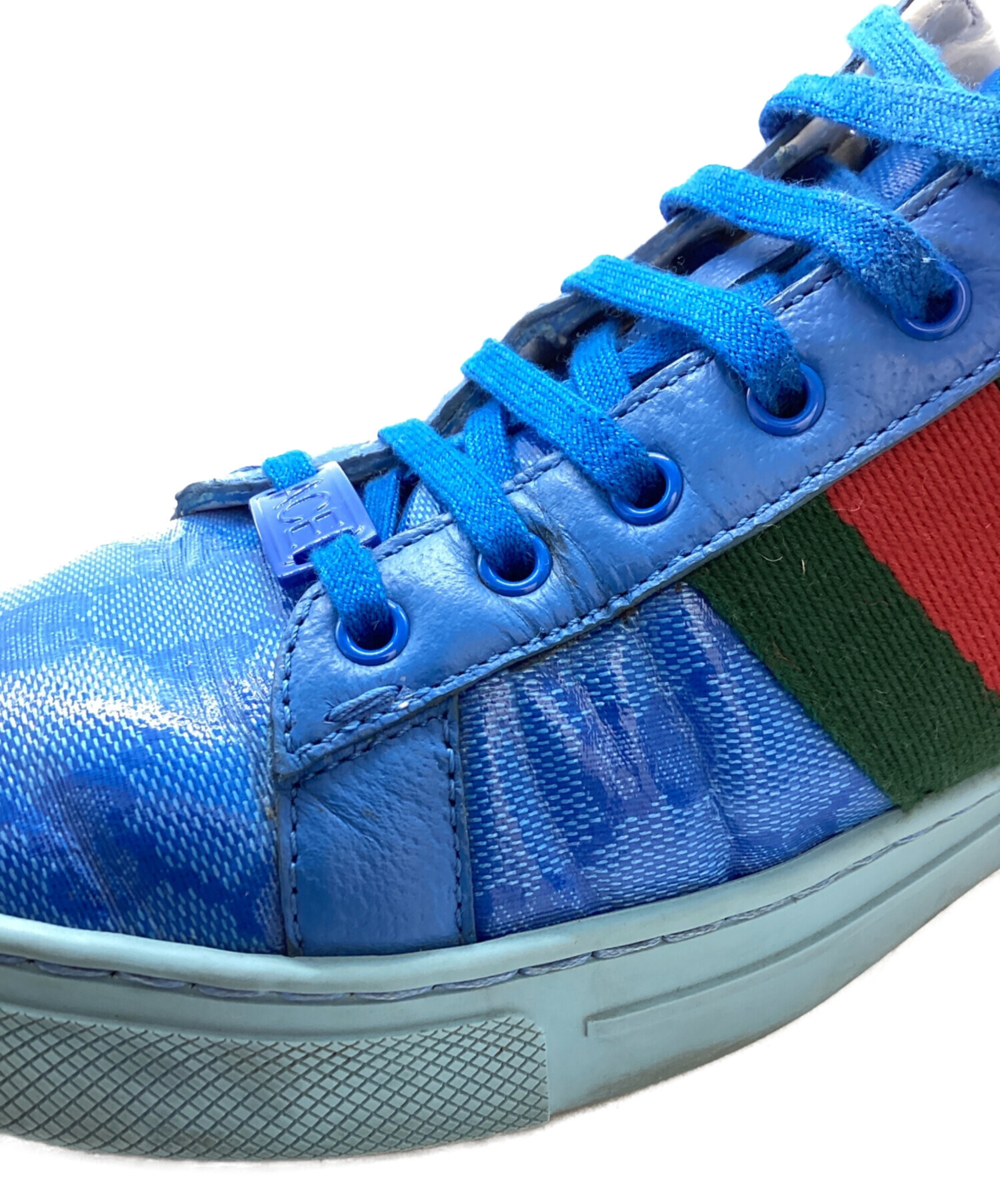 中古・古着通販】GUCCI (グッチ) GGクリスタル エース スニーカー