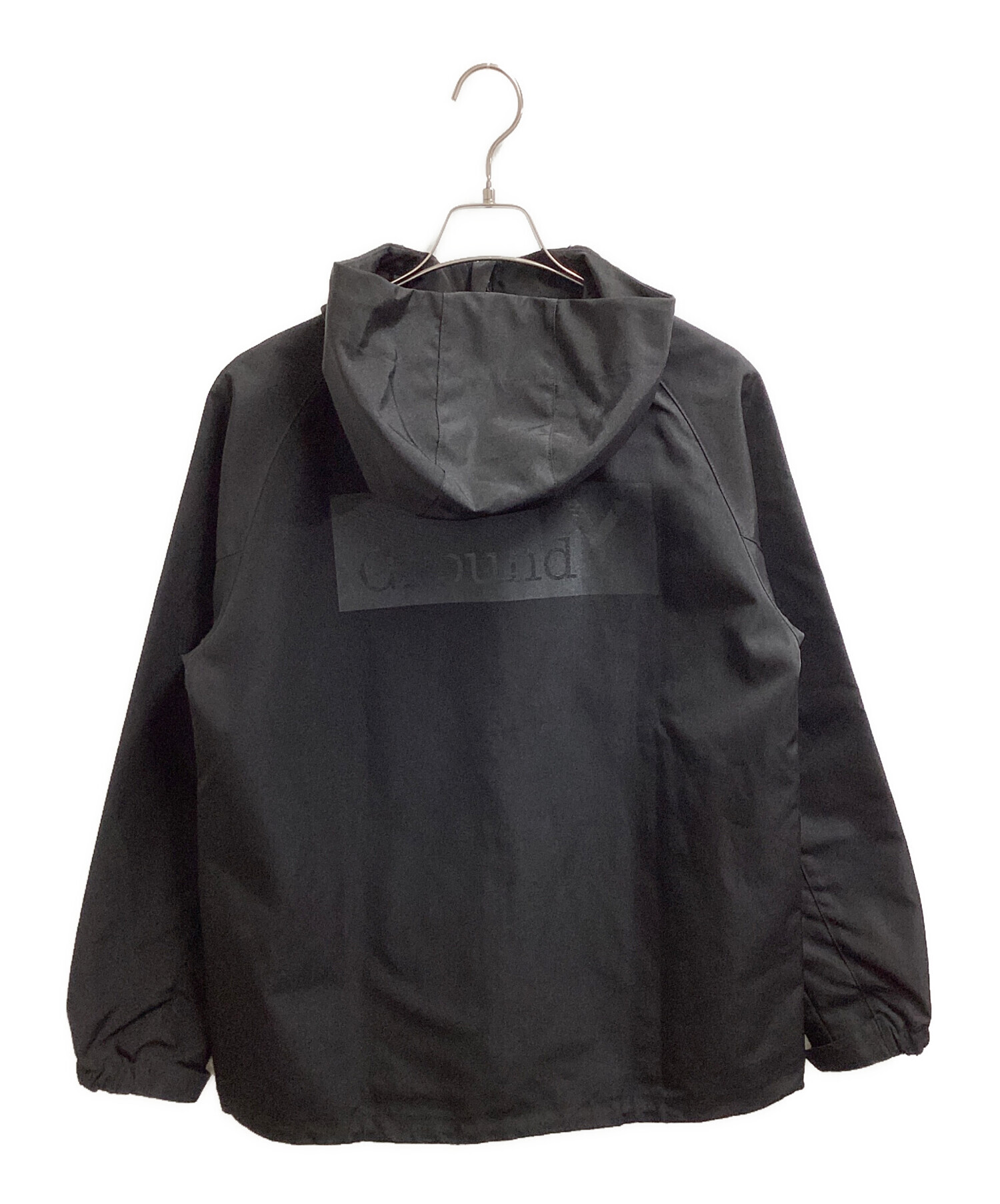 Yohji Yamamoto ヨウジヤマモト G0-J50-900-1 Ground Y グラウンドワイ MINI OXFORD CLOTH SHELL PARKA シェル パーカー ジャケット ブラック系 03【新古品】【未使用】【中古】 中古・古着通販】GROUND Y (グラウンドワイ) MINI OXFORD CLOTH SHELL