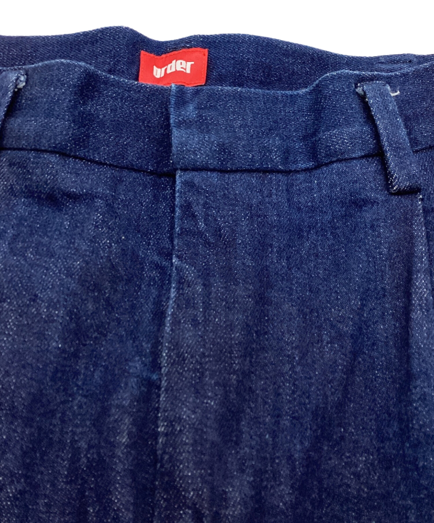 中古・古着通販】order (オーダー) order loose slacks denim