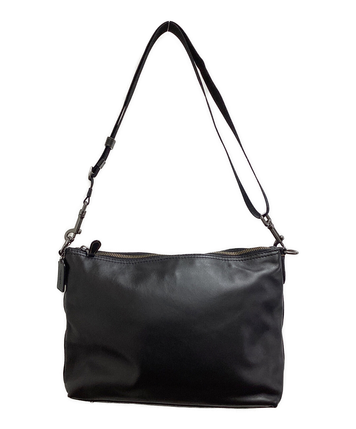 中古・古着通販】COACH (コーチ) ショルダーバッグ ブラック｜ブランド