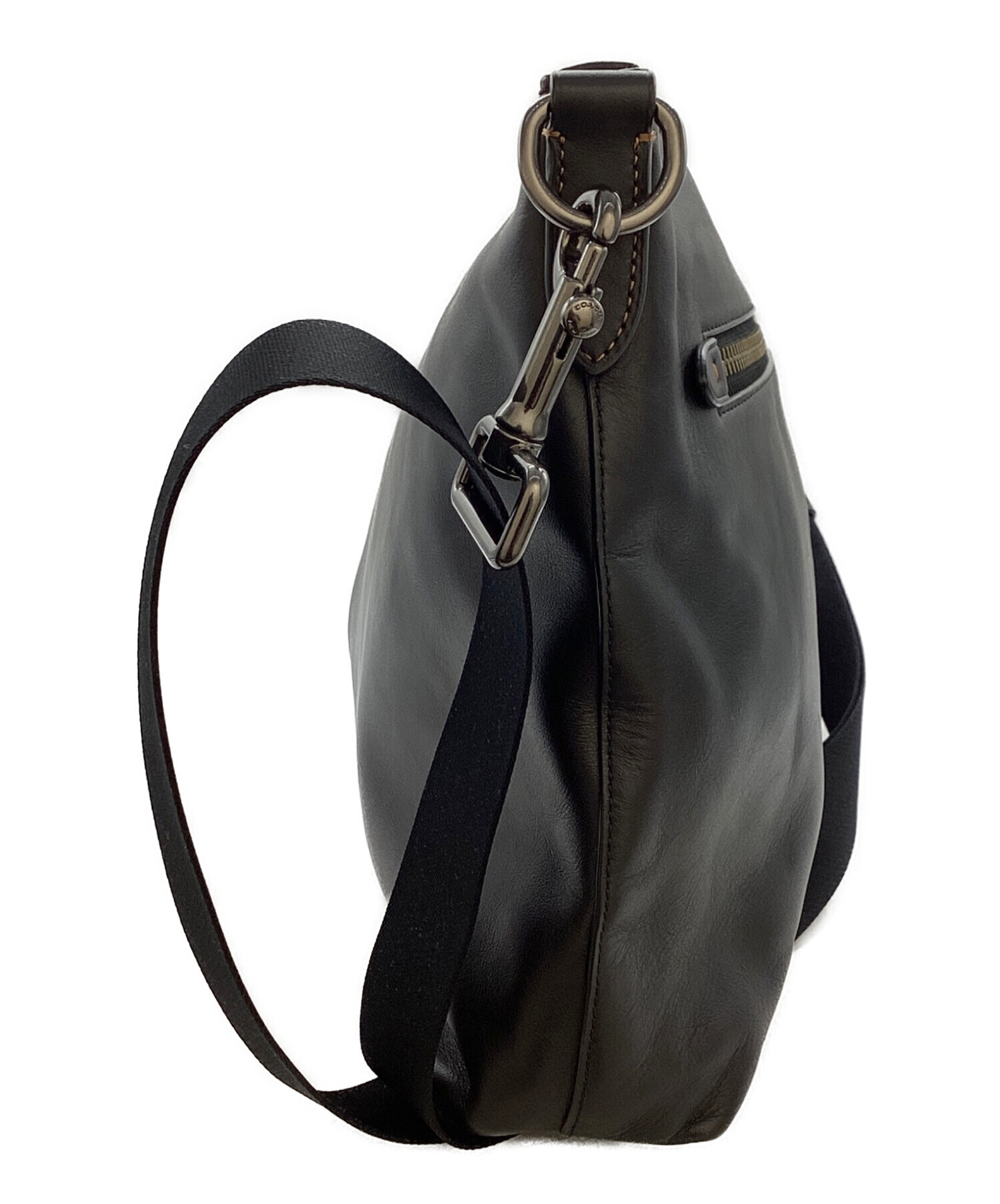 中古・古着通販】COACH (コーチ) ショルダーバッグ ブラック｜ブランド