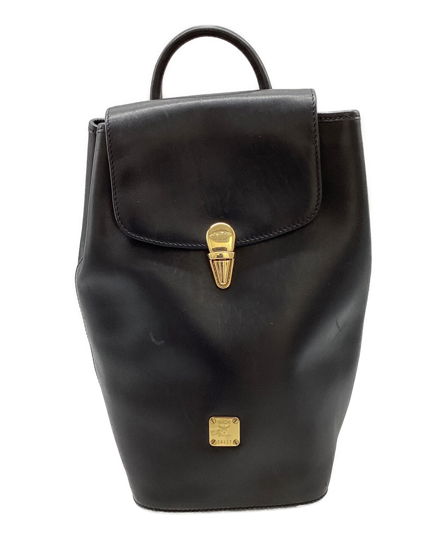 中古・古着通販】MCM (エムシーエム) ワンショルダーバッグ ブラック 