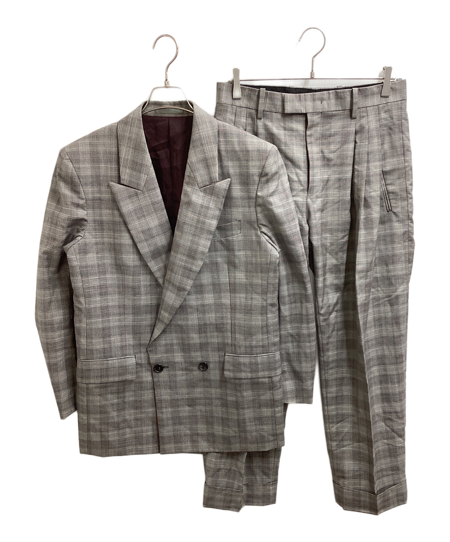 PSポールスミス グレー　チェック柄　サイズ38(M) 中古・古着通販】Paul Smith (ポールスミス) グレンチェック