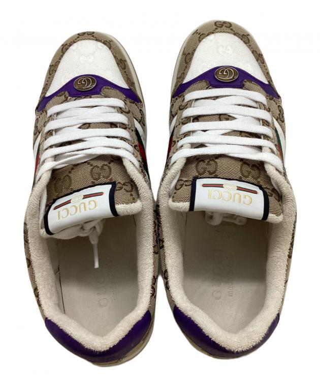 中古・古着通販】GUCCI (グッチ) GGキャンバス スクリーナースニーカー