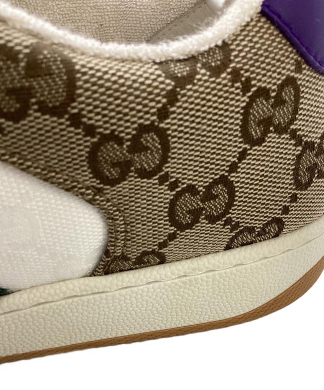 中古・古着通販】GUCCI (グッチ) GGキャンバス スクリーナースニーカー