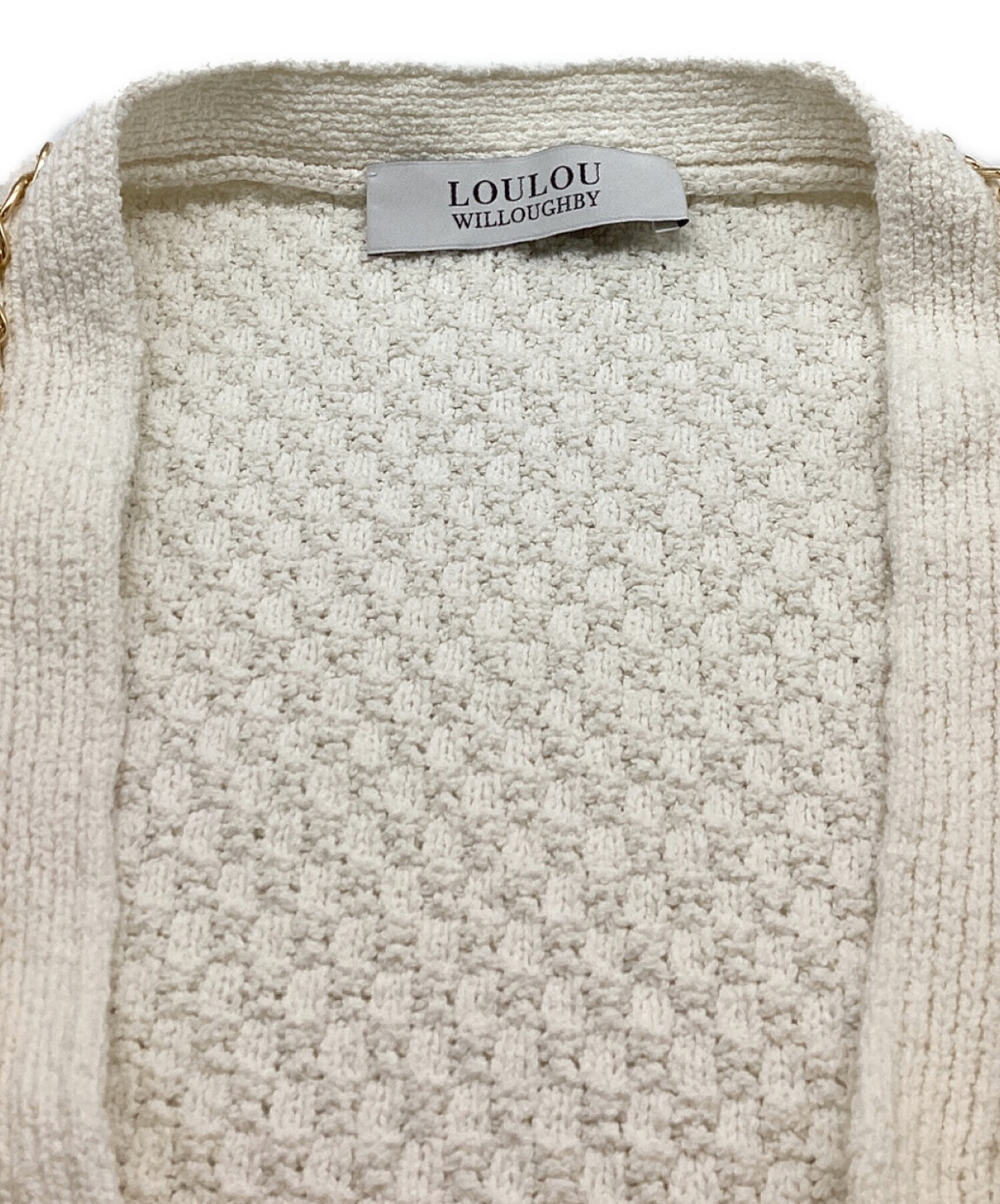 中古・古着通販】Loulou Willoughby (ルルウィルビー) チェーントリム 