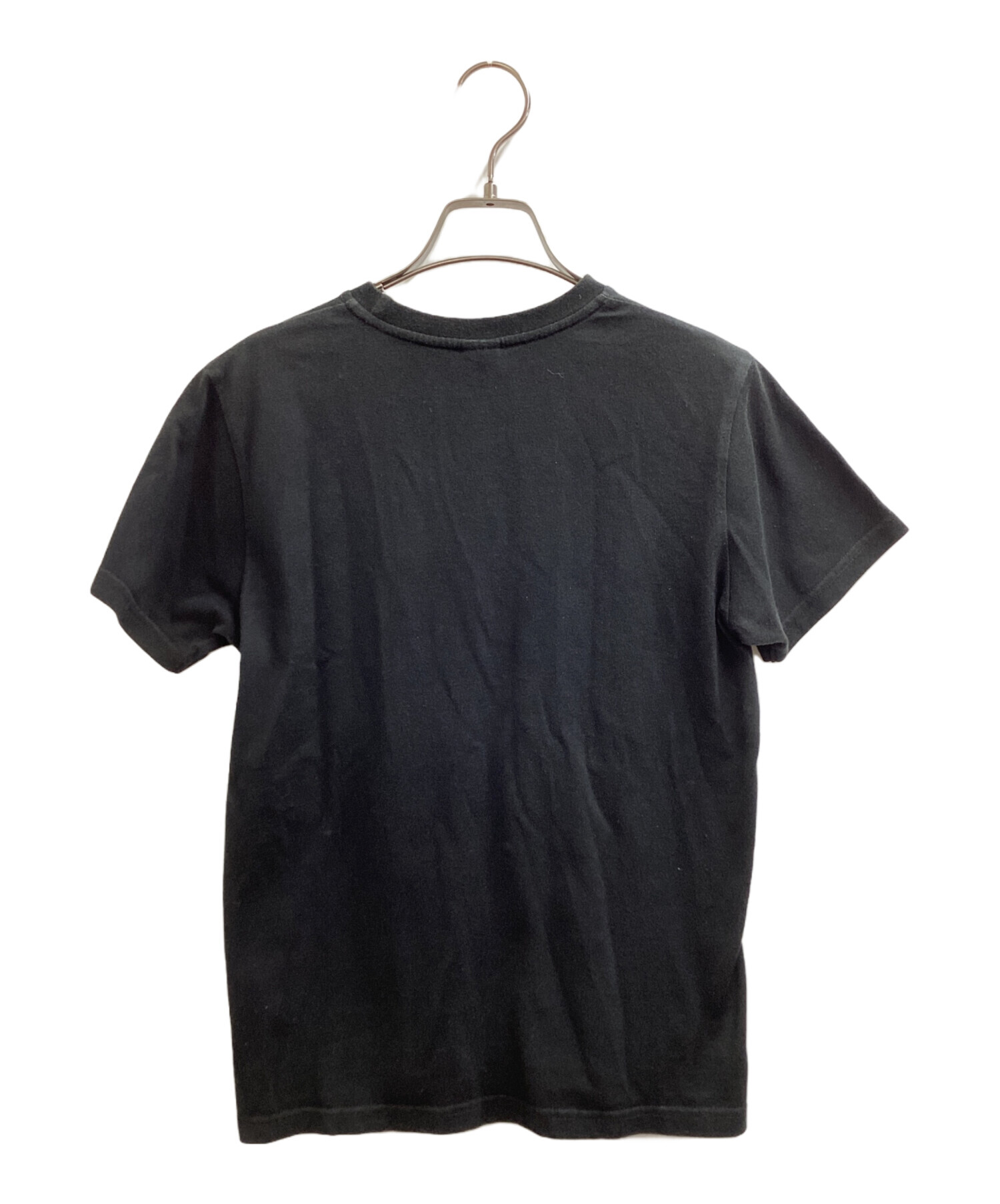中古・古着通販】courreges (クレージュ) ロゴTシャツ ブラック サイズ
