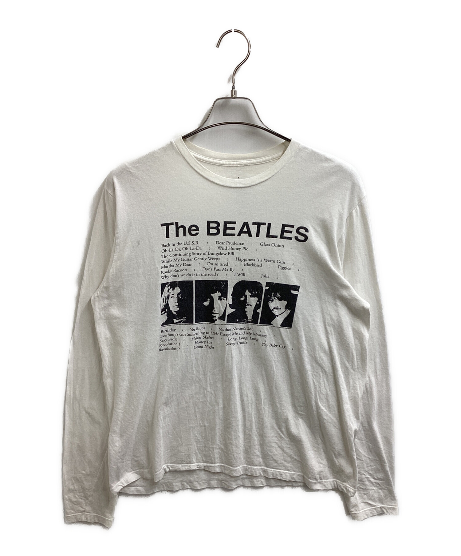 中古・古着通販】THE BEATLES (ビートルズ) ホワイトアルバムT