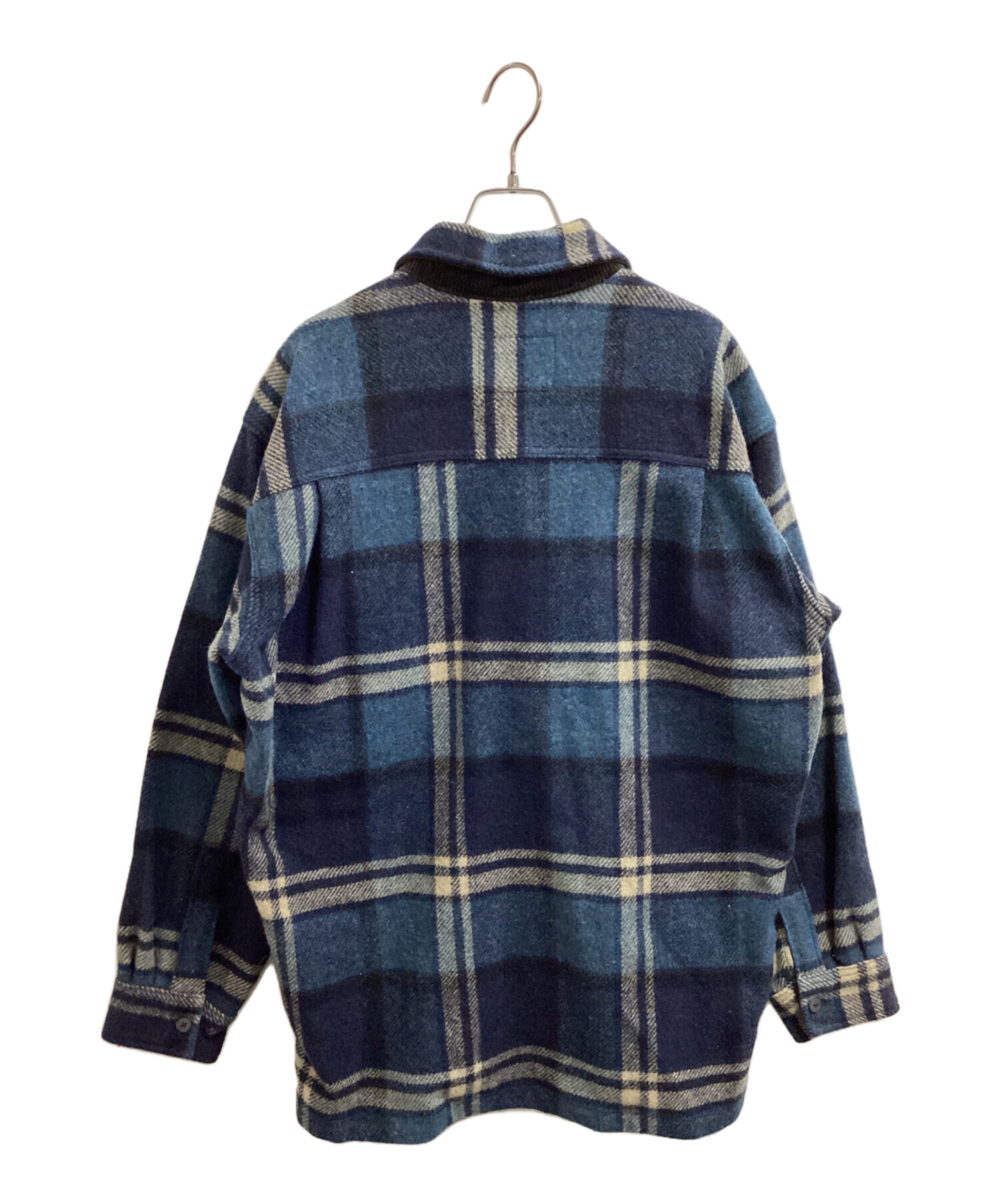 中古・古着通販】WOOLRICH (ウールリッチ) チェック柄ハーフジップ
