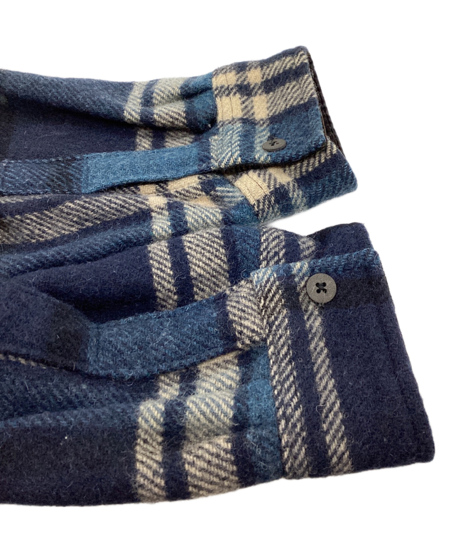 中古・古着通販】WOOLRICH (ウールリッチ) チェック柄ハーフジップ