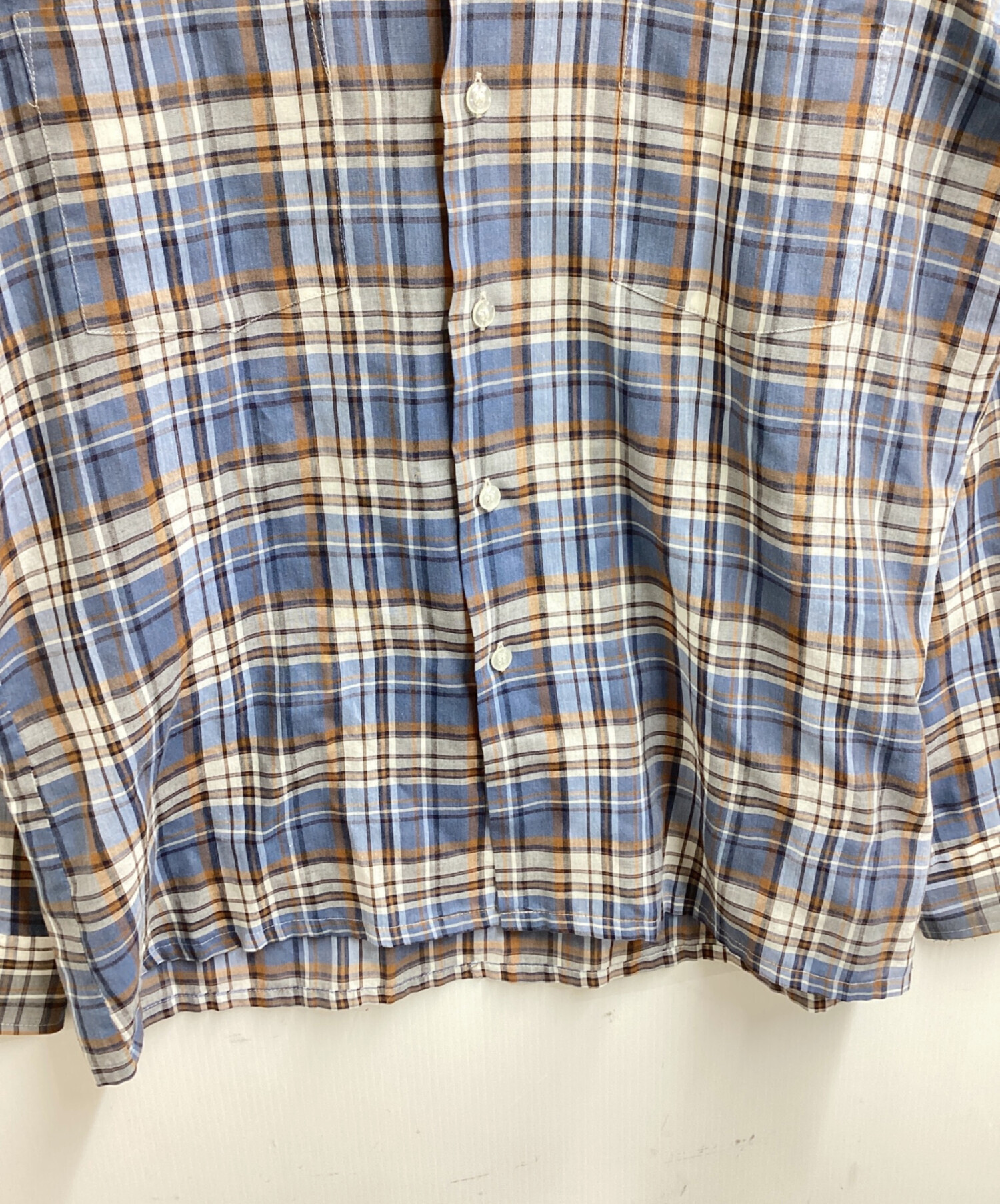 中古・古着通販】J.C.PENNY (ジェーシーペニー) チェックシャツ / 70s