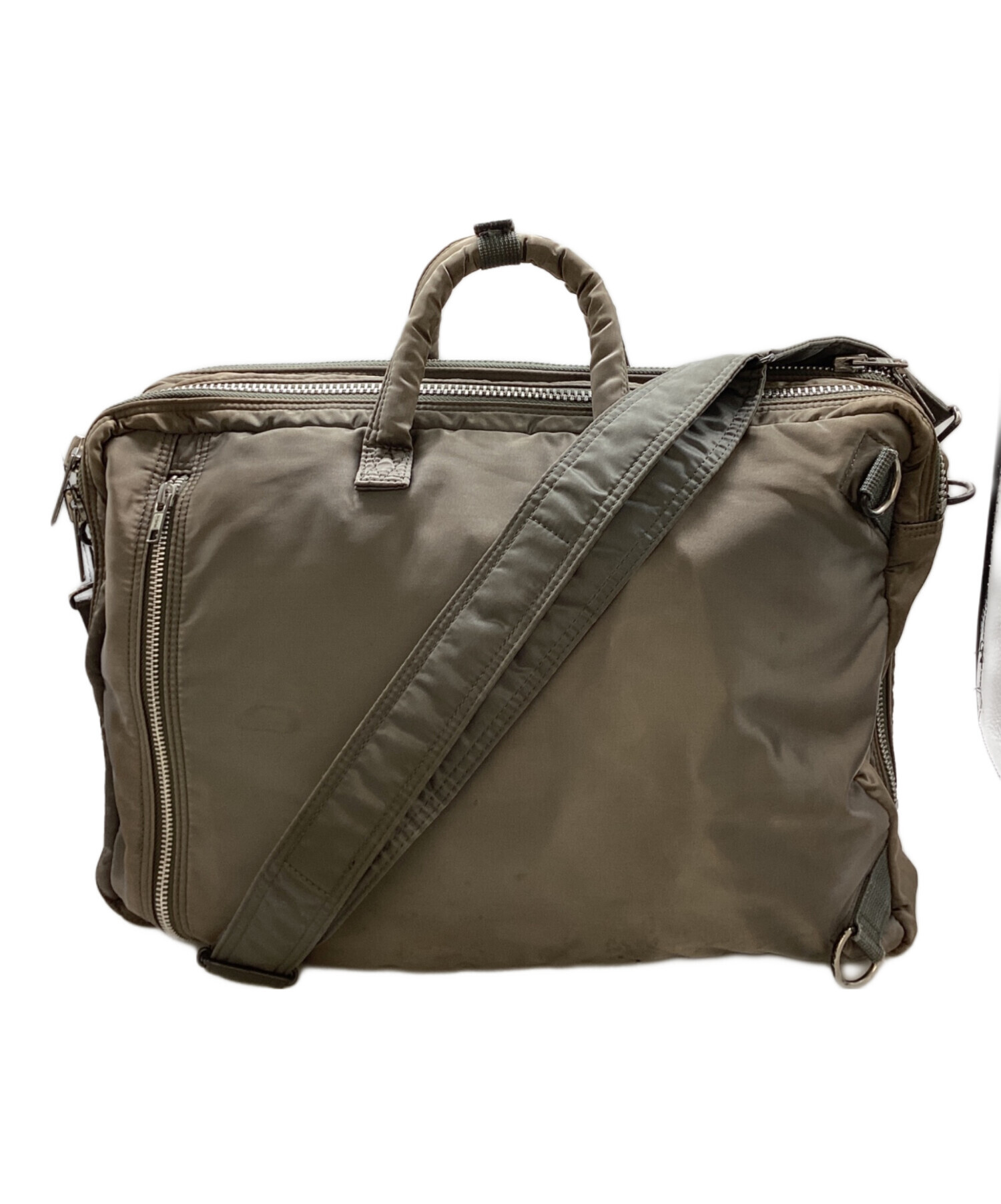 中古・古着通販】PORTER (ポーター) TANKER 3WAY BRIEFCASE グレー