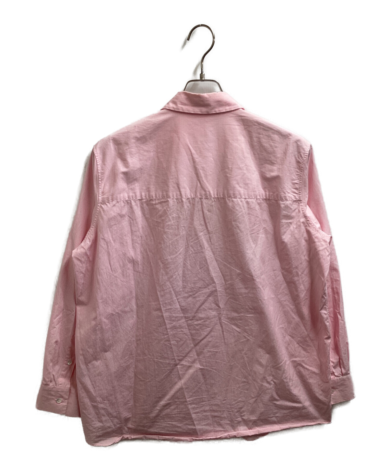 中古・古着通販】ATON (エイトン) GIZA STRIPE STANDARD SHIRT / ギザ