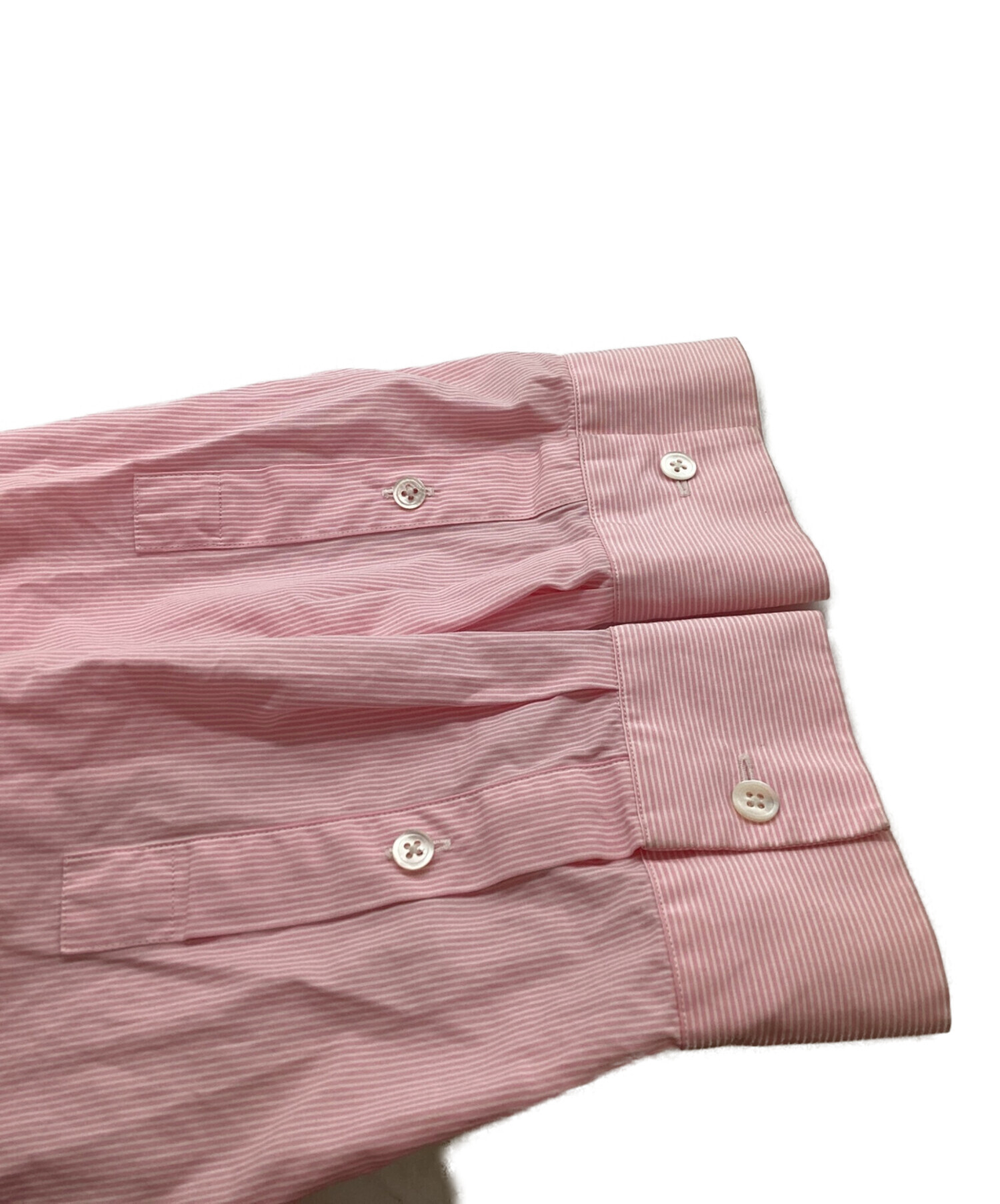 中古・古着通販】ATON (エイトン) GIZA STRIPE STANDARD SHIRT / ギザ